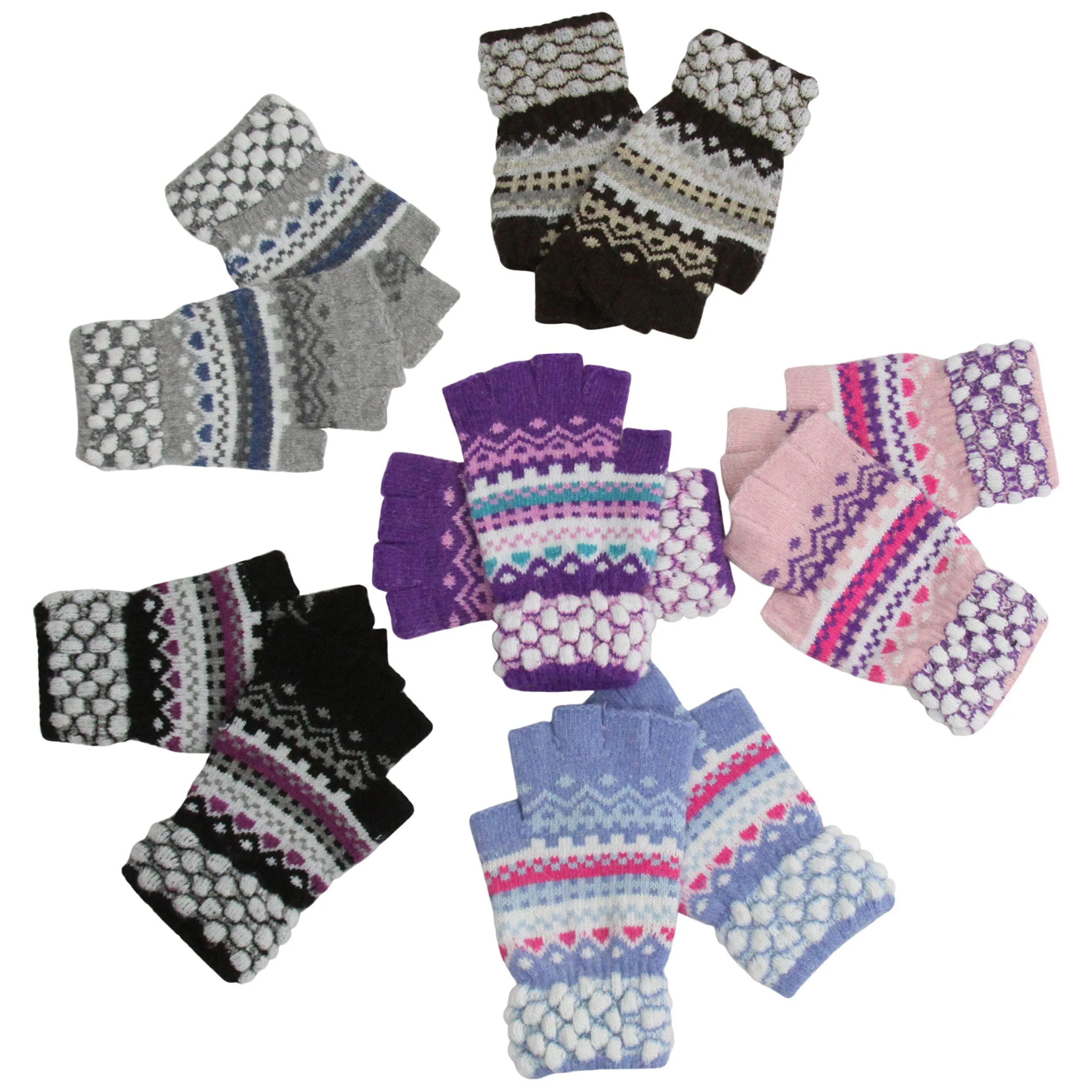 6-Pack: ToBeInStyle Children's Assorted Winter Gloves