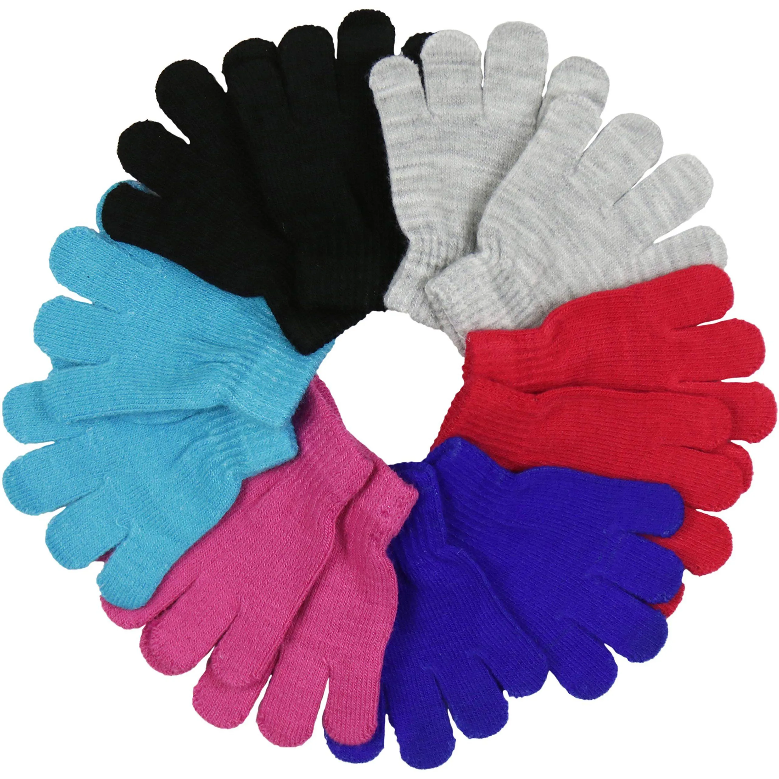 6-Pack: ToBeInStyle Children's Assorted Winter Gloves