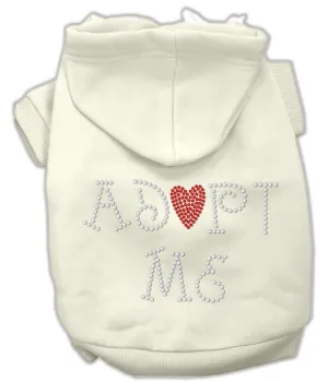 Adopt Me Rhinestone Hoodie Cream M (12)