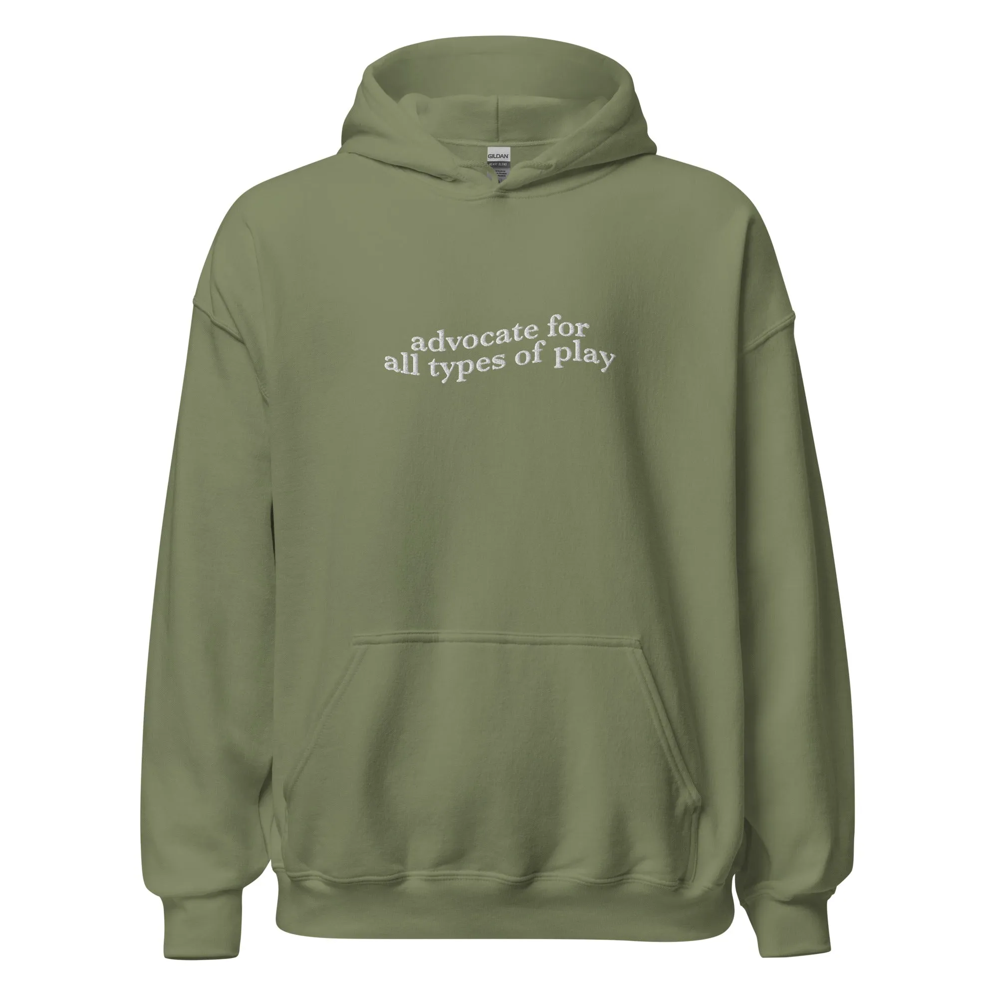 Advocate for All Types of Play Hoodie (Embroidered)