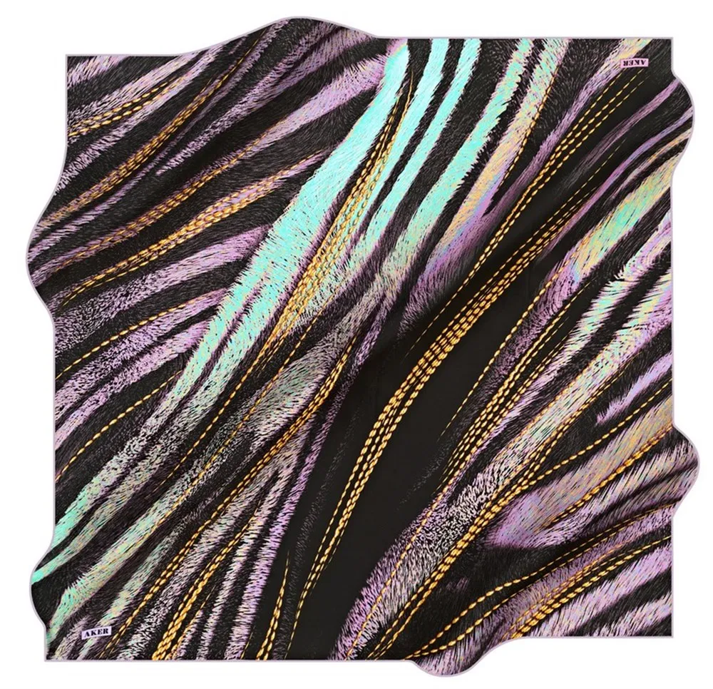 Aker Leona Silk Twill Scarf No. 91