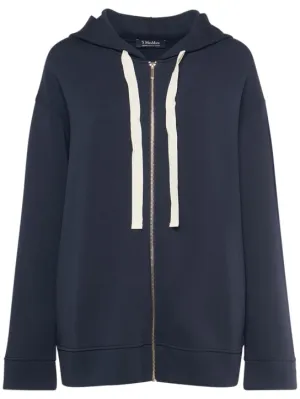 &#x27;S Max Mara   Zuai jersey logo zip hoodie 