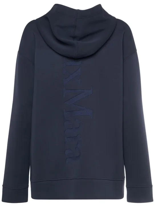 &#x27;S Max Mara   Zuai jersey logo zip hoodie 