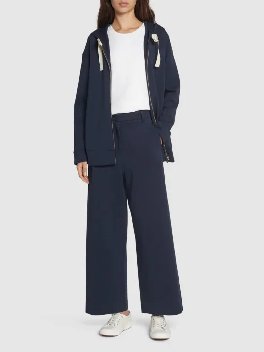 &#x27;S Max Mara   Zuai jersey logo zip hoodie 