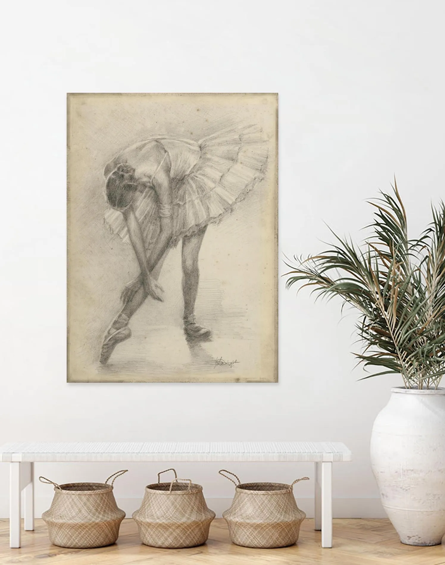 Antique Ballerina Study II
