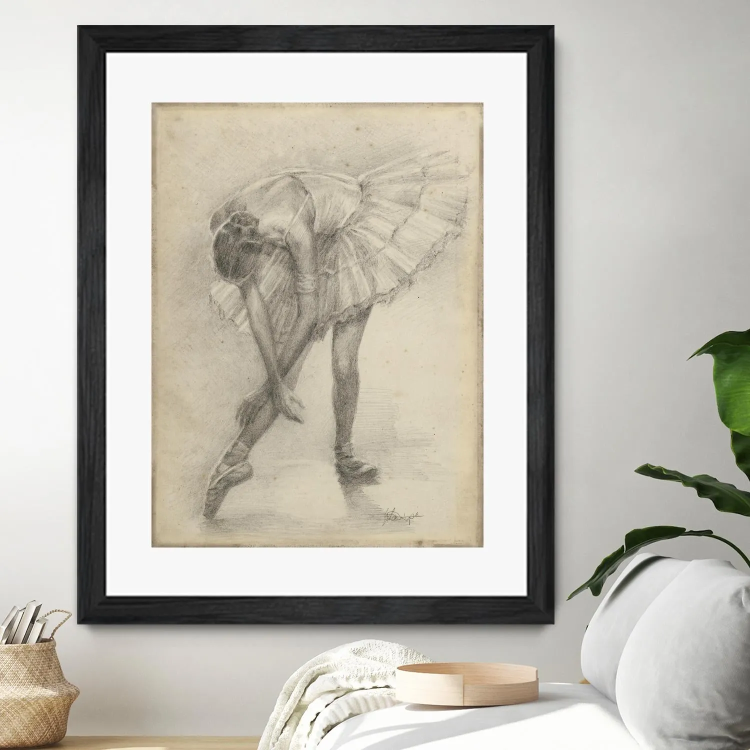 Antique Ballerina Study II