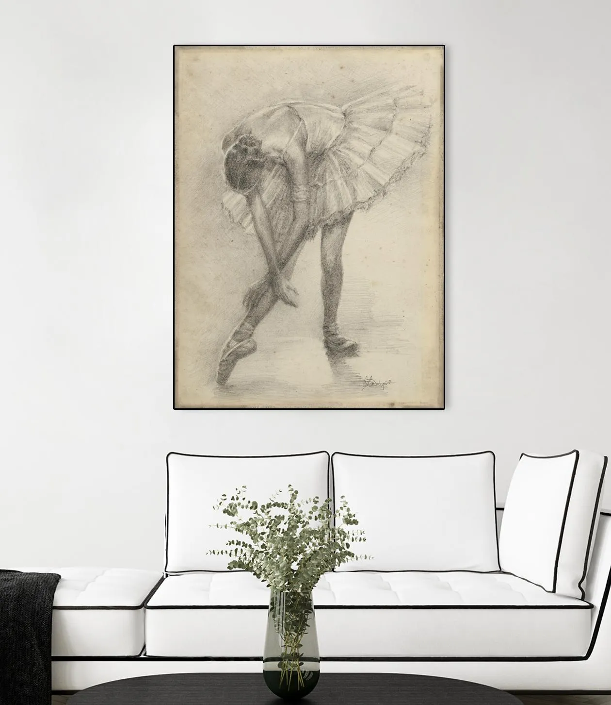Antique Ballerina Study II