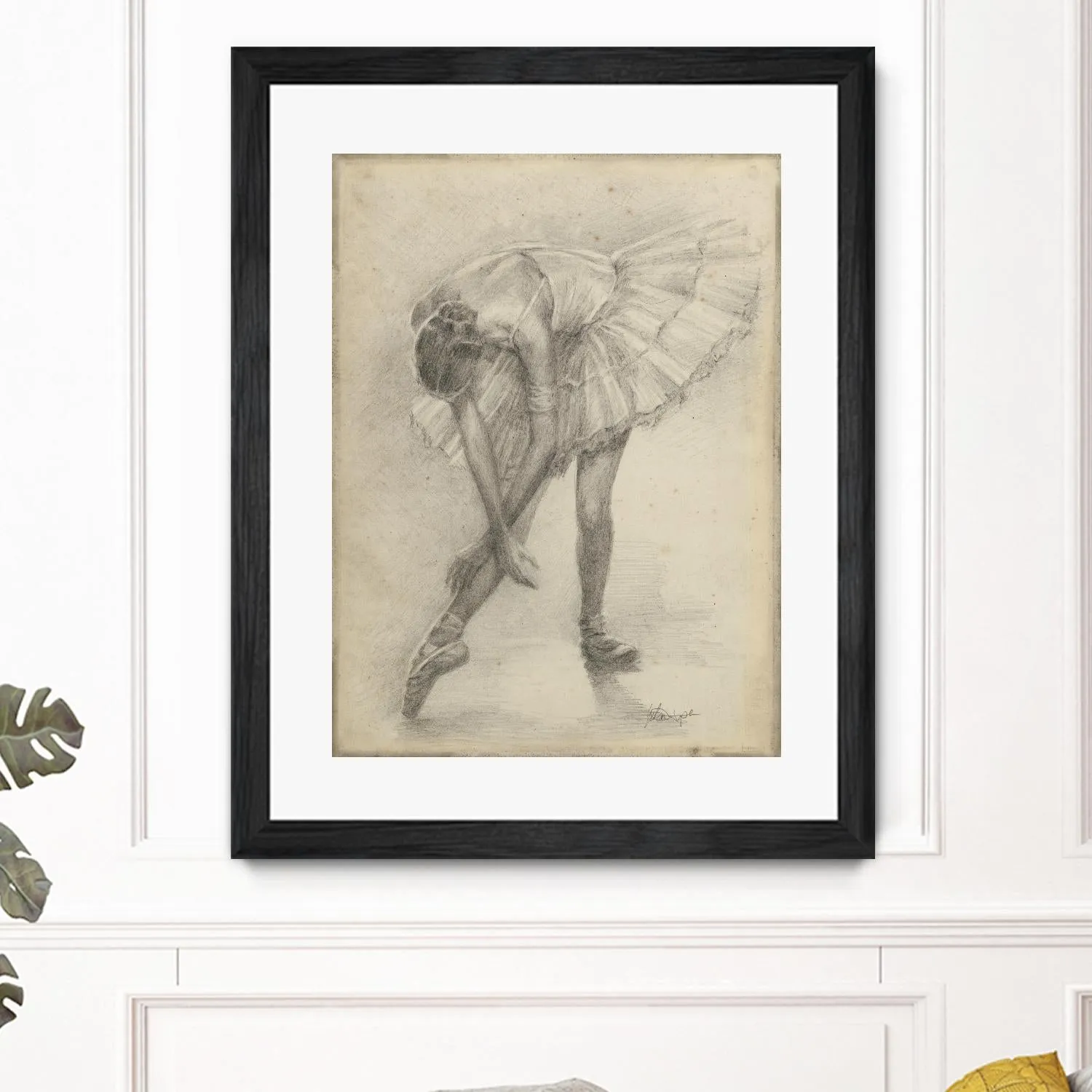 Antique Ballerina Study II