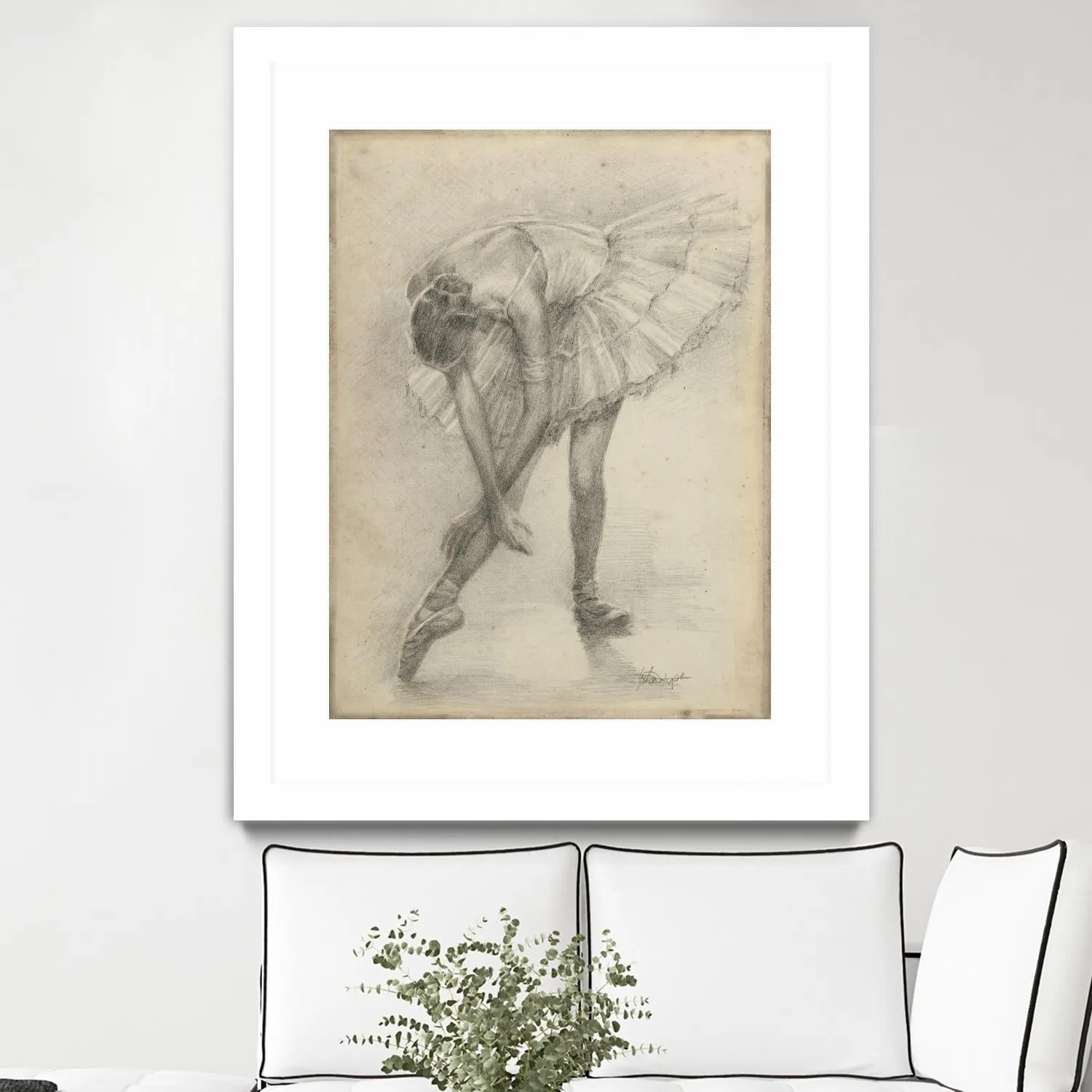 Antique Ballerina Study II