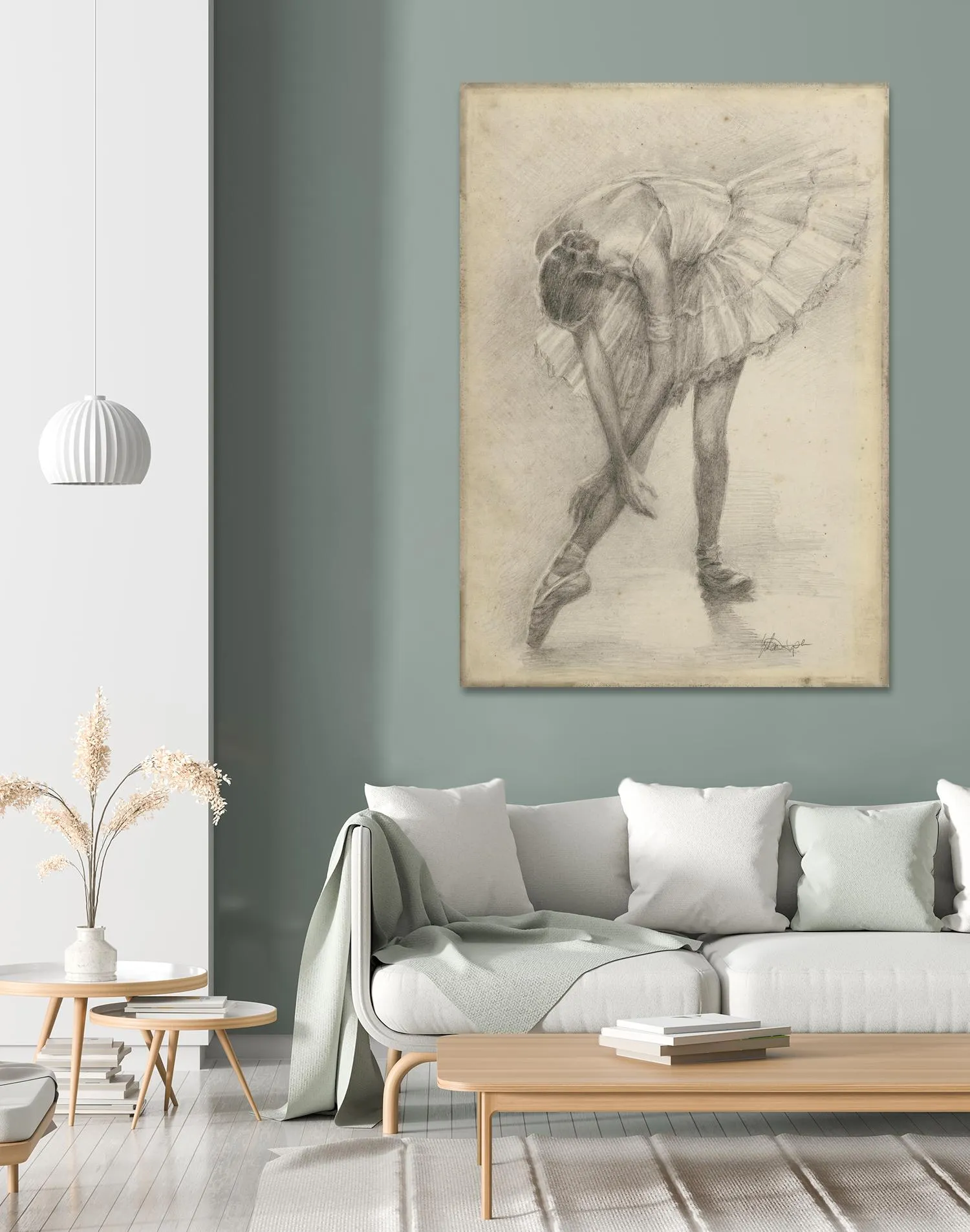 Antique Ballerina Study II