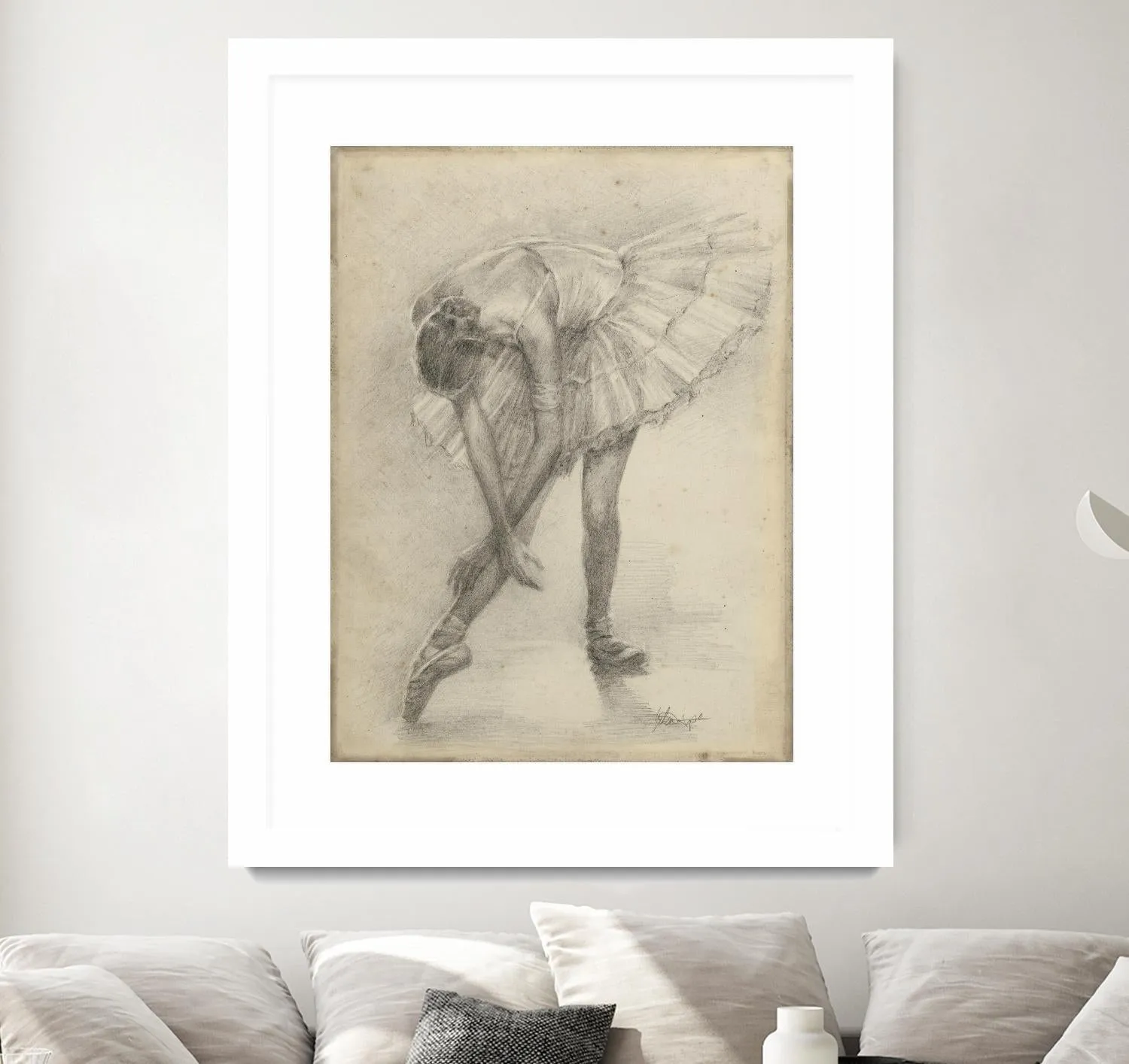 Antique Ballerina Study II