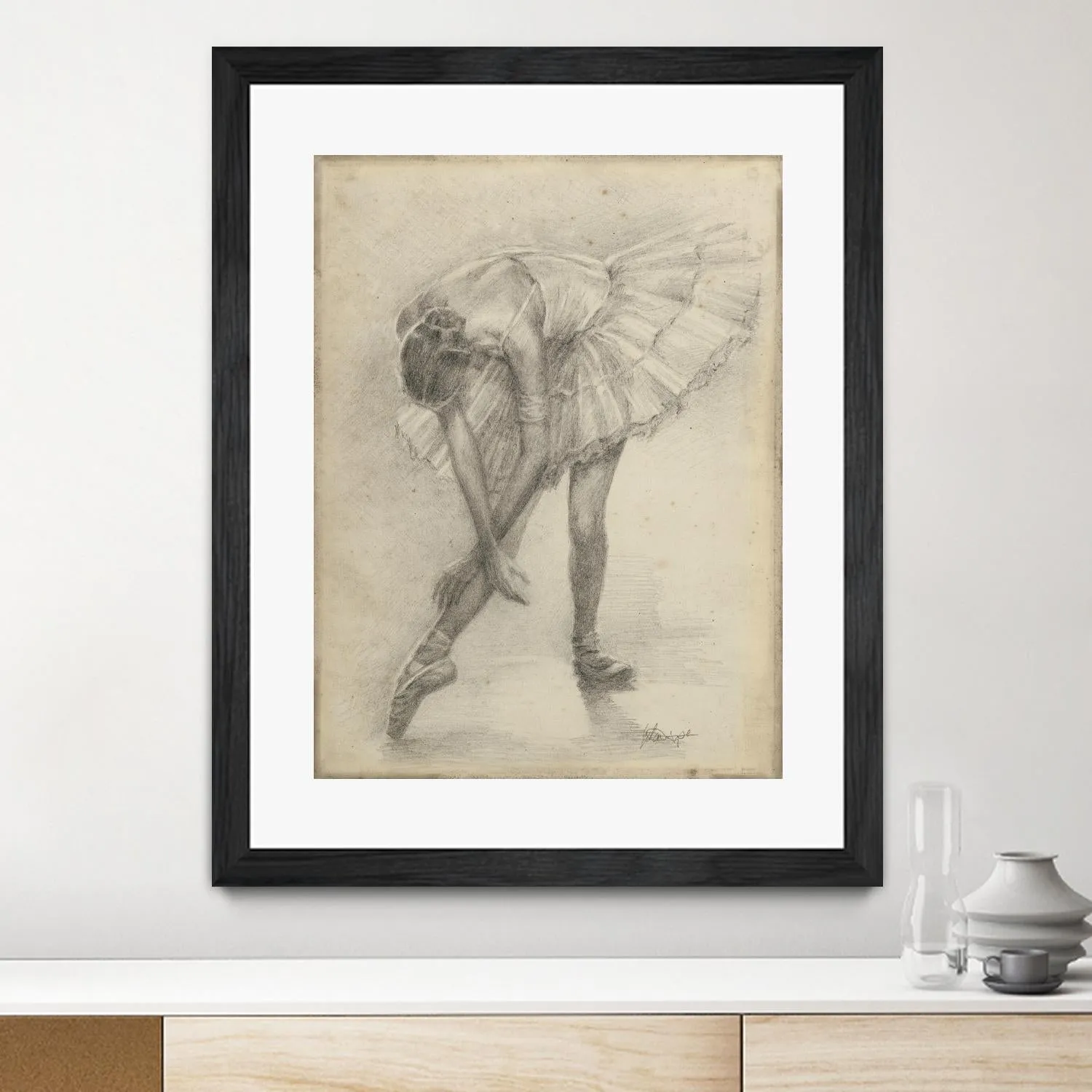 Antique Ballerina Study II