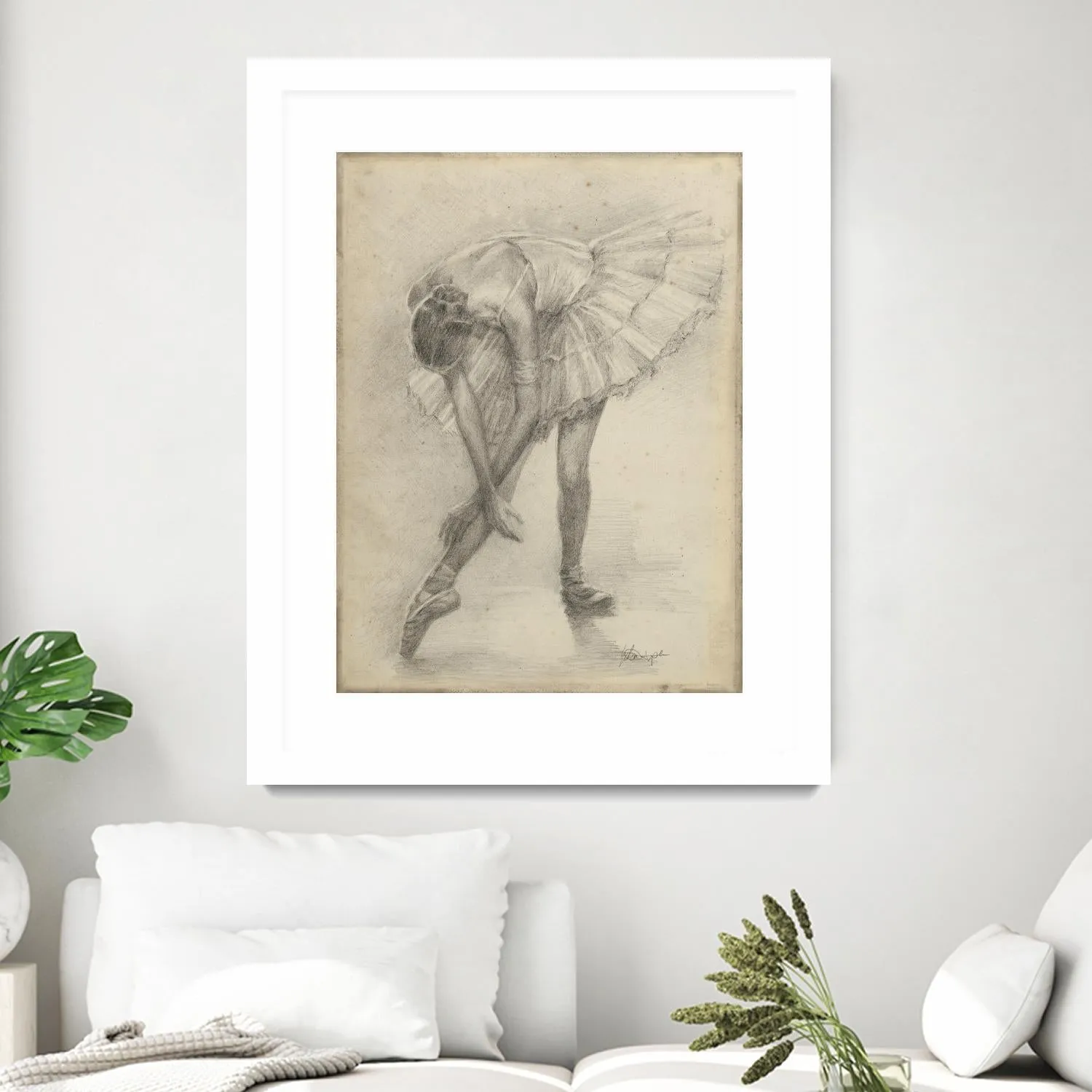 Antique Ballerina Study II