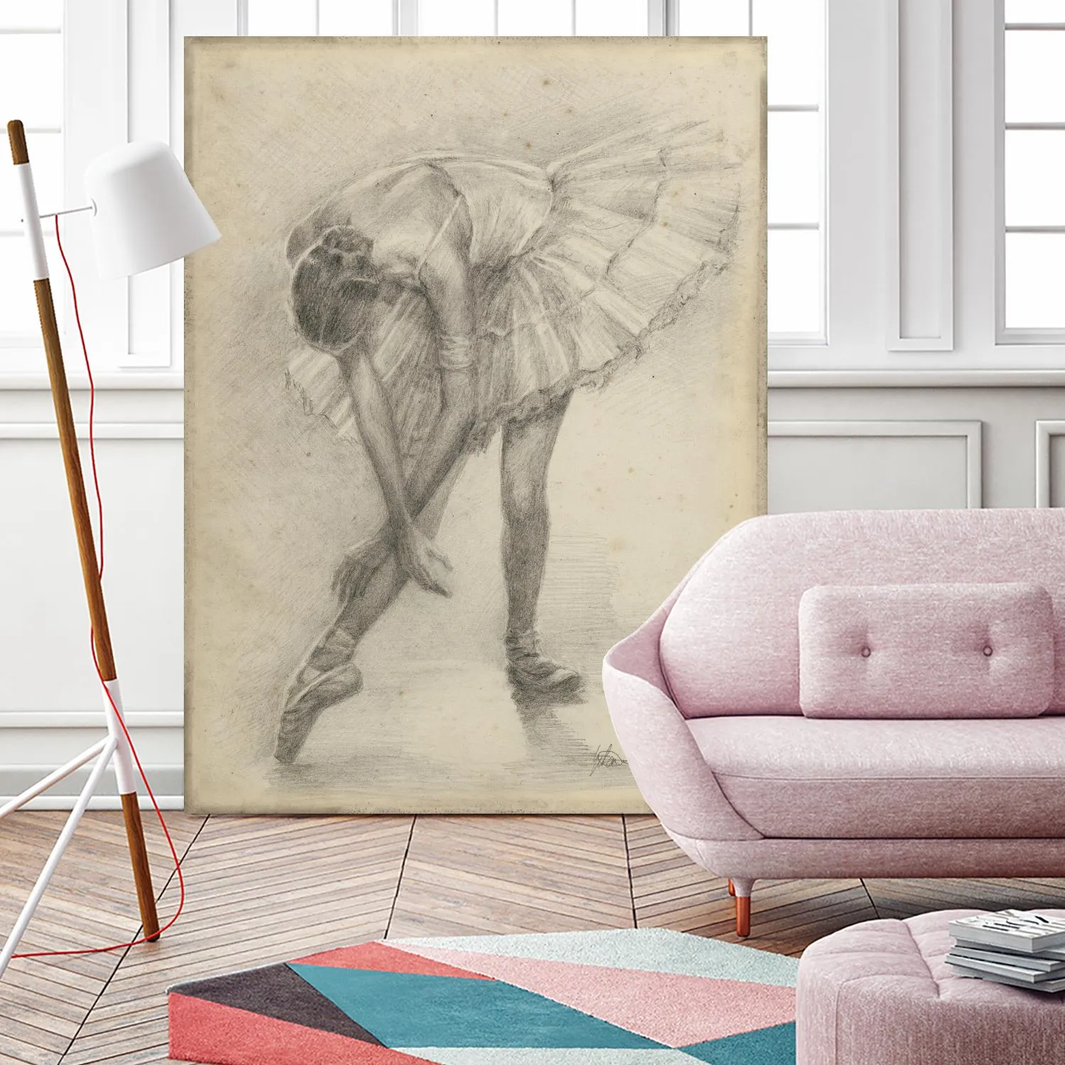 Antique Ballerina Study II