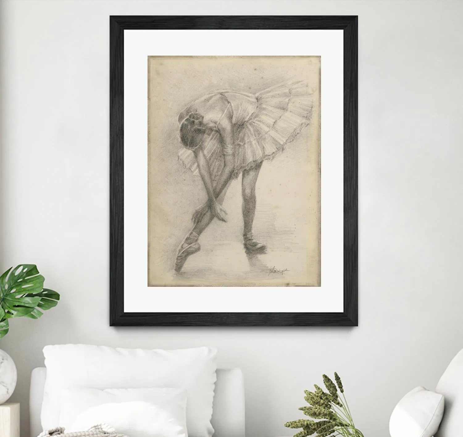 Antique Ballerina Study II