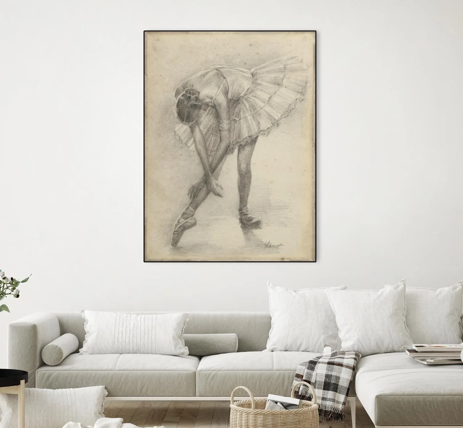 Antique Ballerina Study II