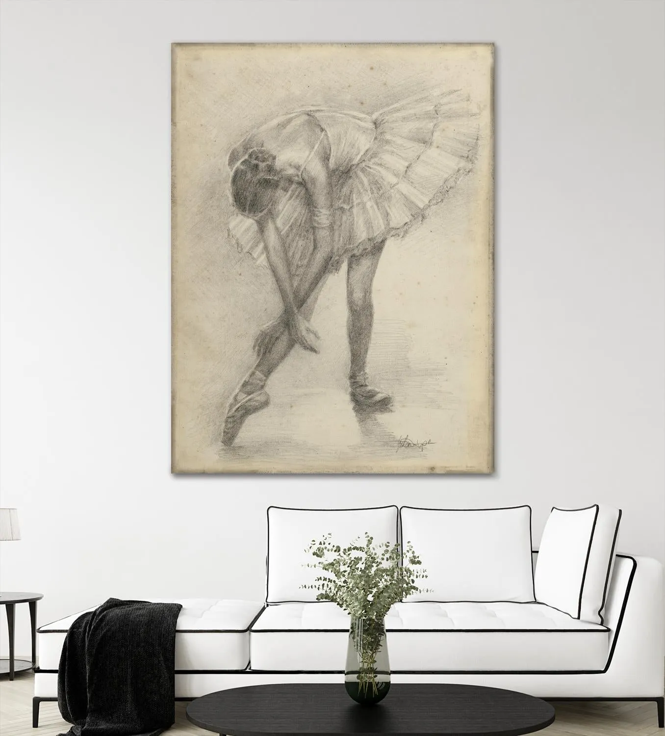 Antique Ballerina Study II