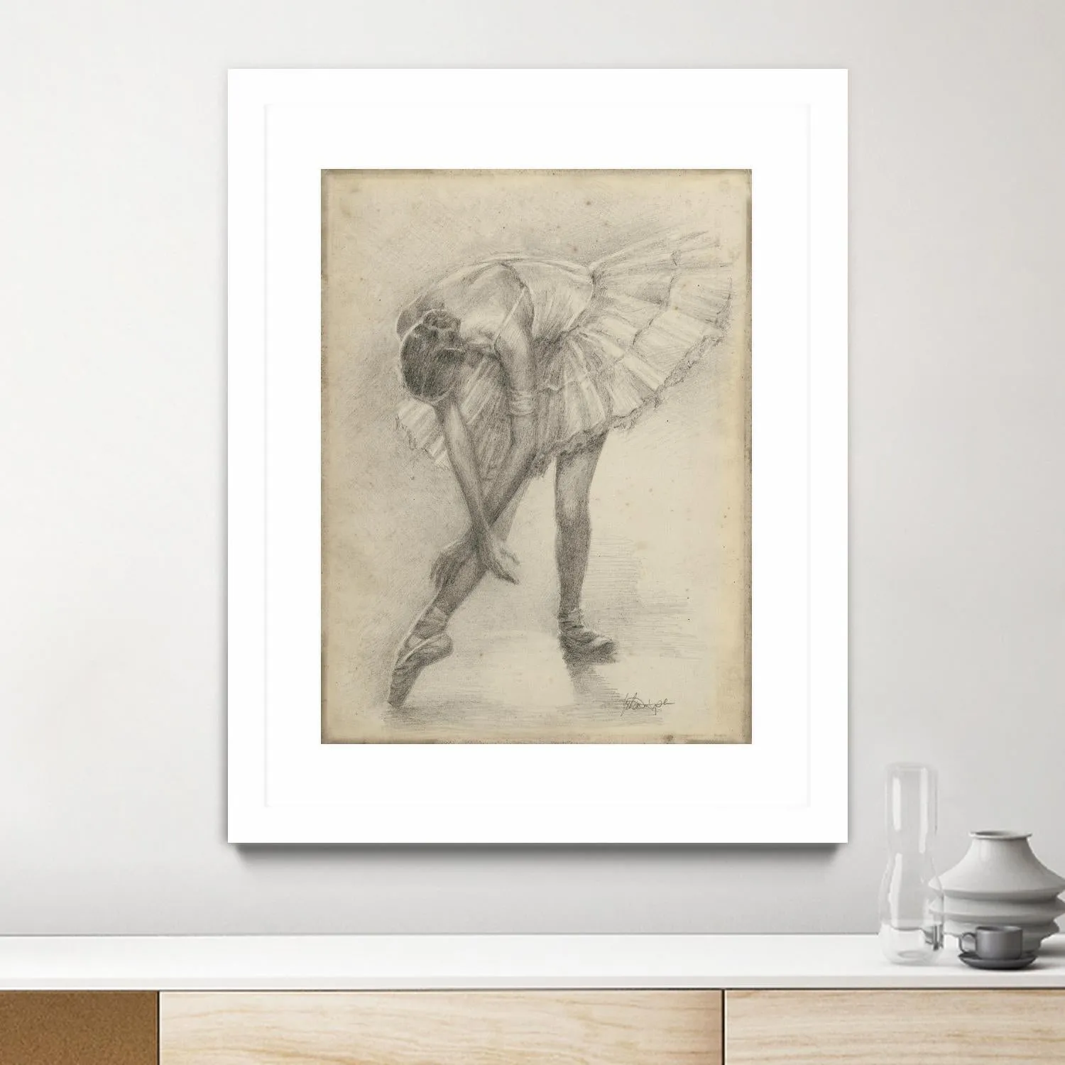 Antique Ballerina Study II