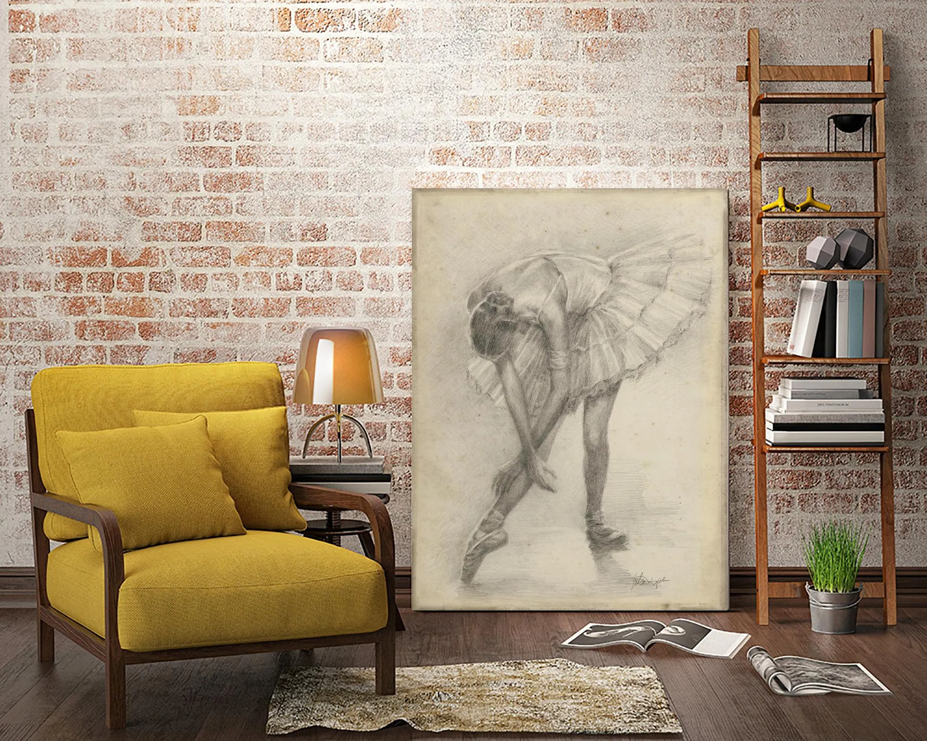 Antique Ballerina Study II