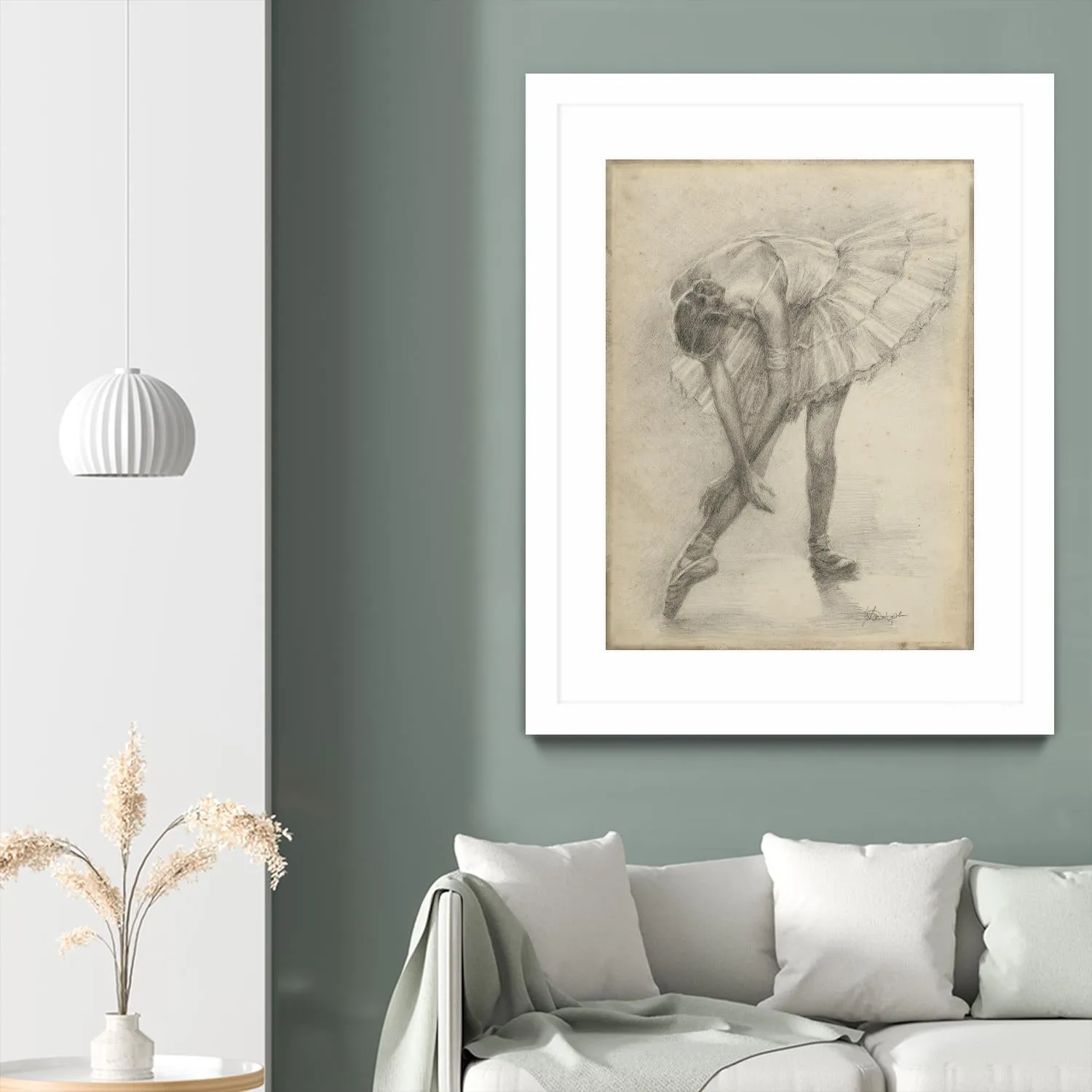 Antique Ballerina Study II
