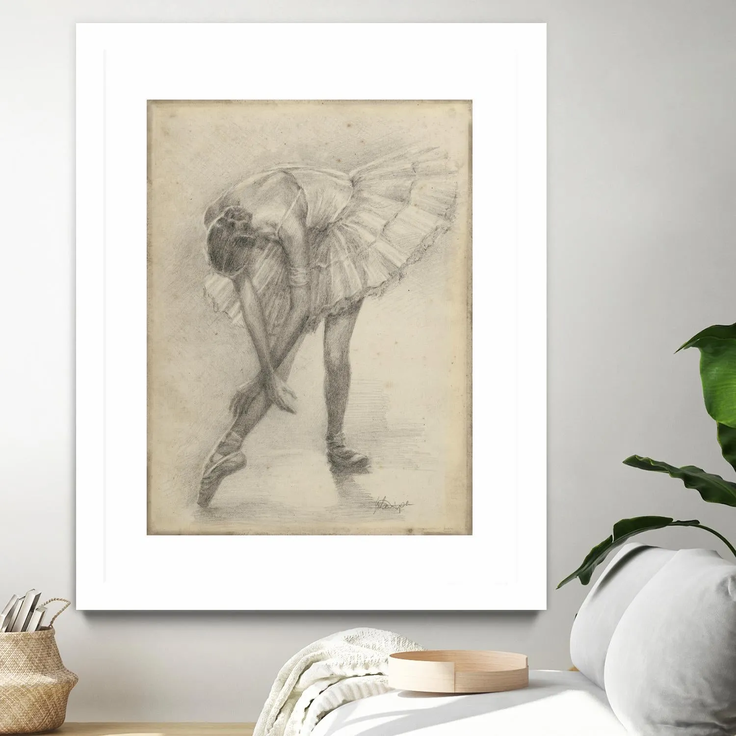 Antique Ballerina Study II