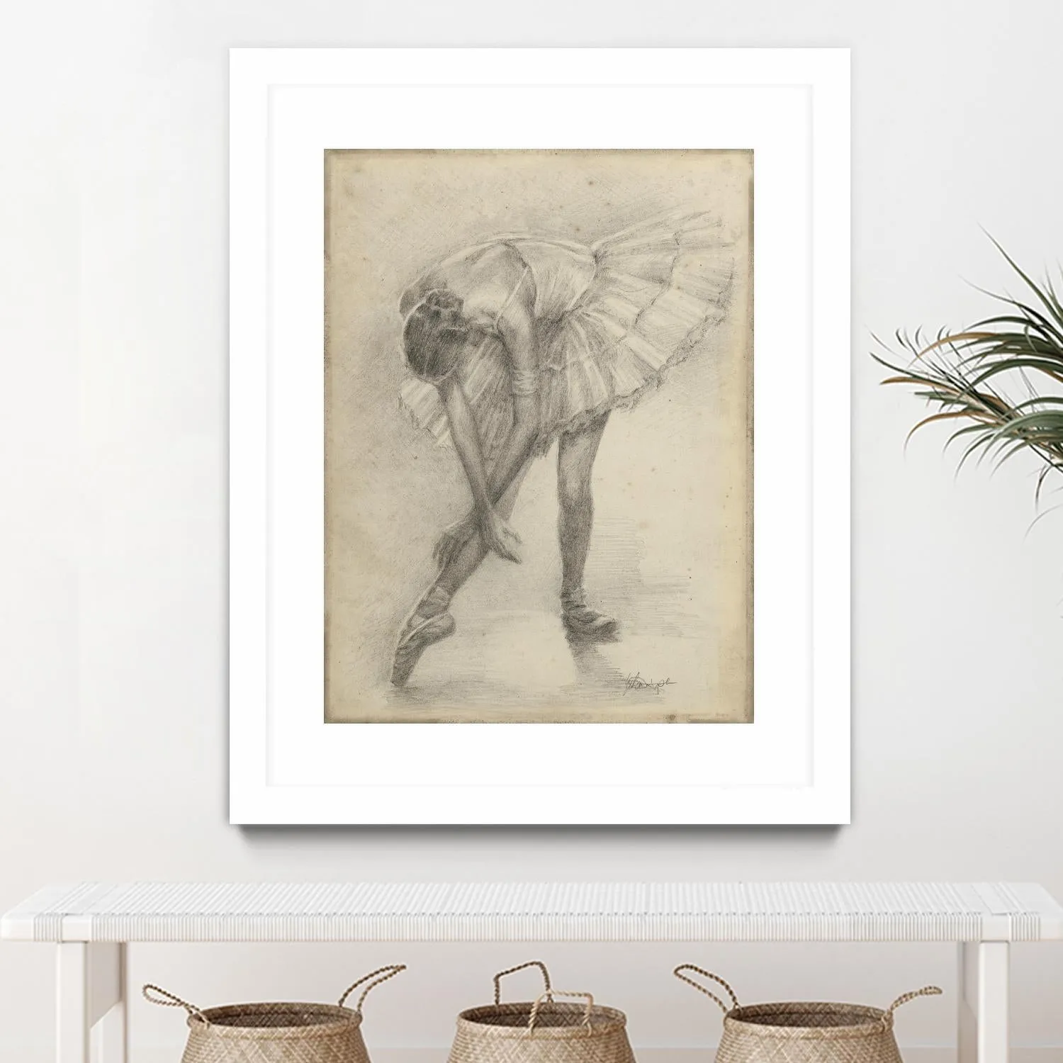 Antique Ballerina Study II