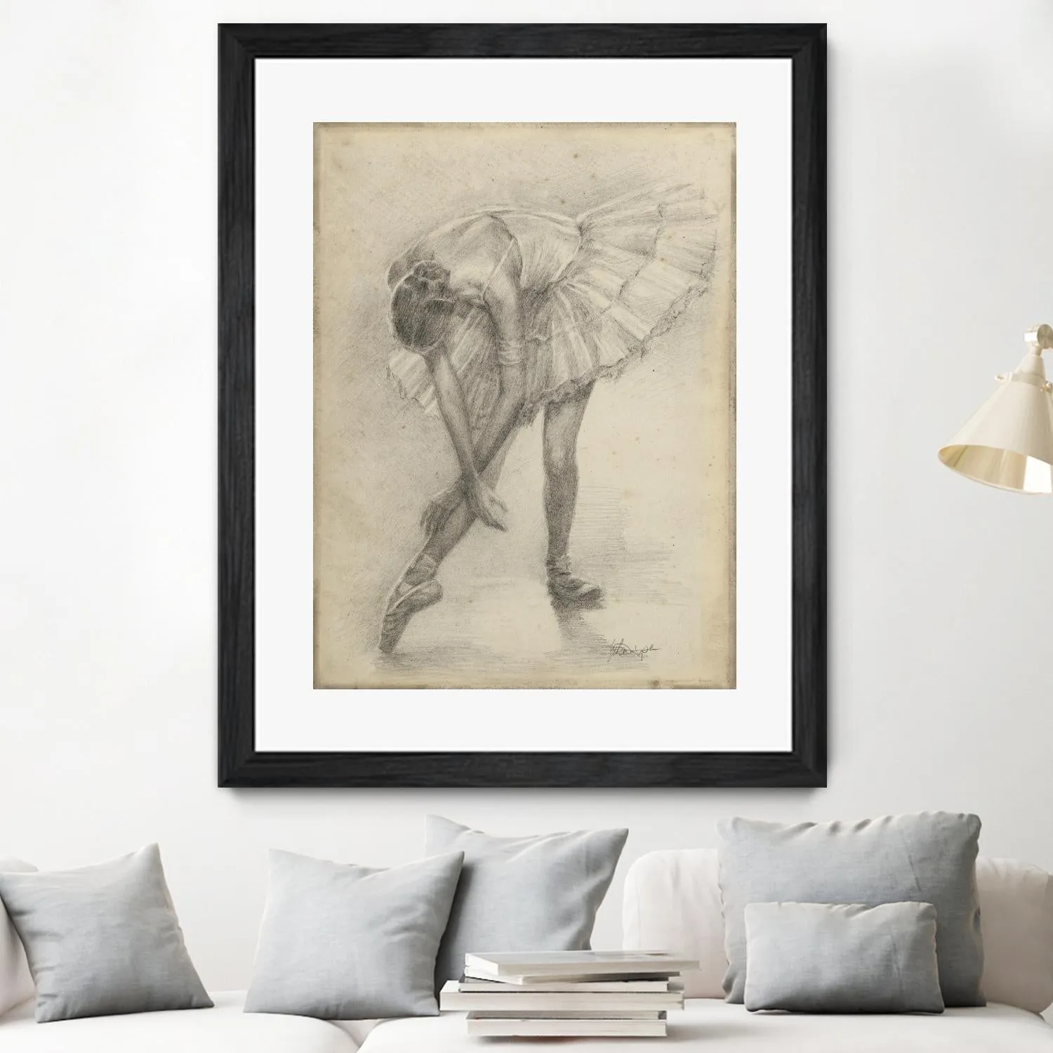 Antique Ballerina Study II