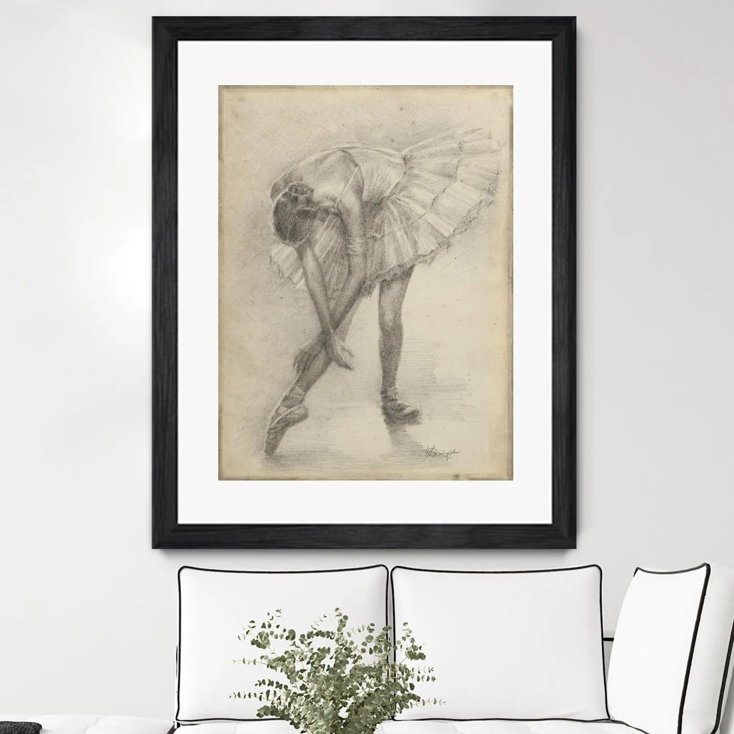 Antique Ballerina Study II