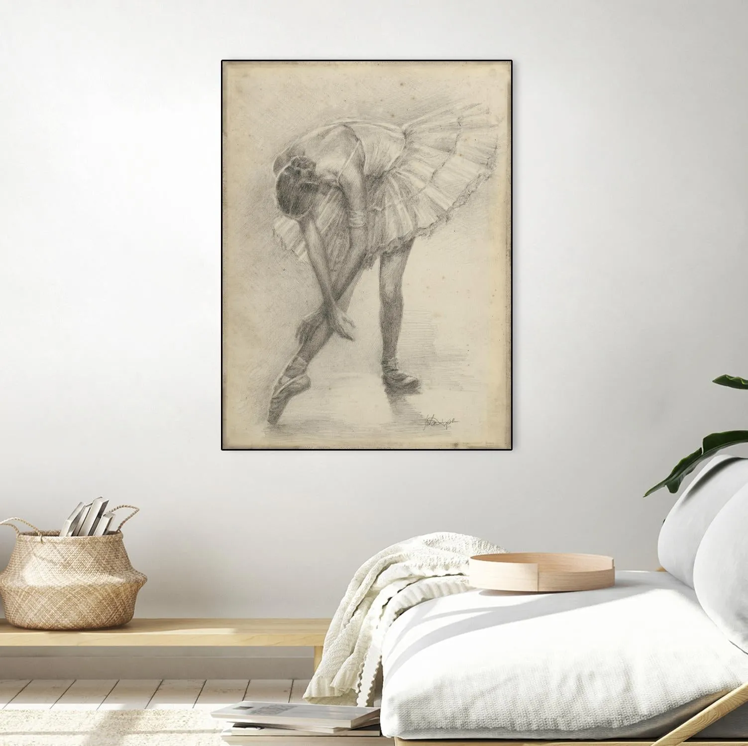 Antique Ballerina Study II
