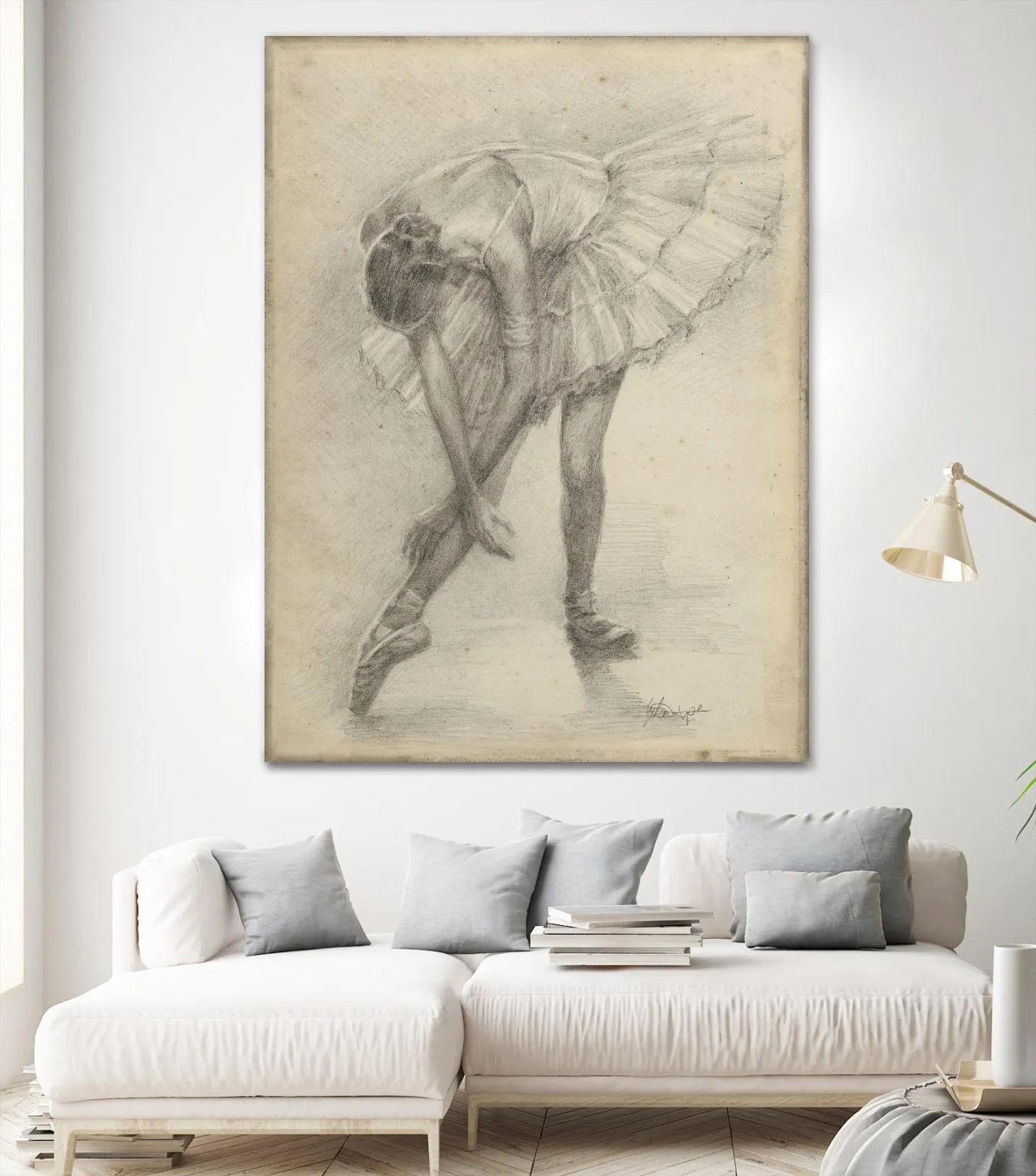 Antique Ballerina Study II