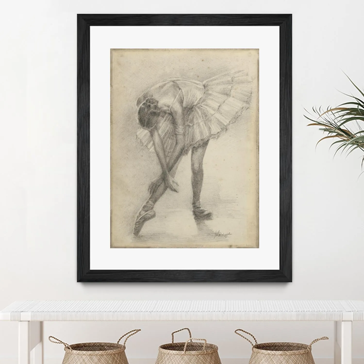 Antique Ballerina Study II