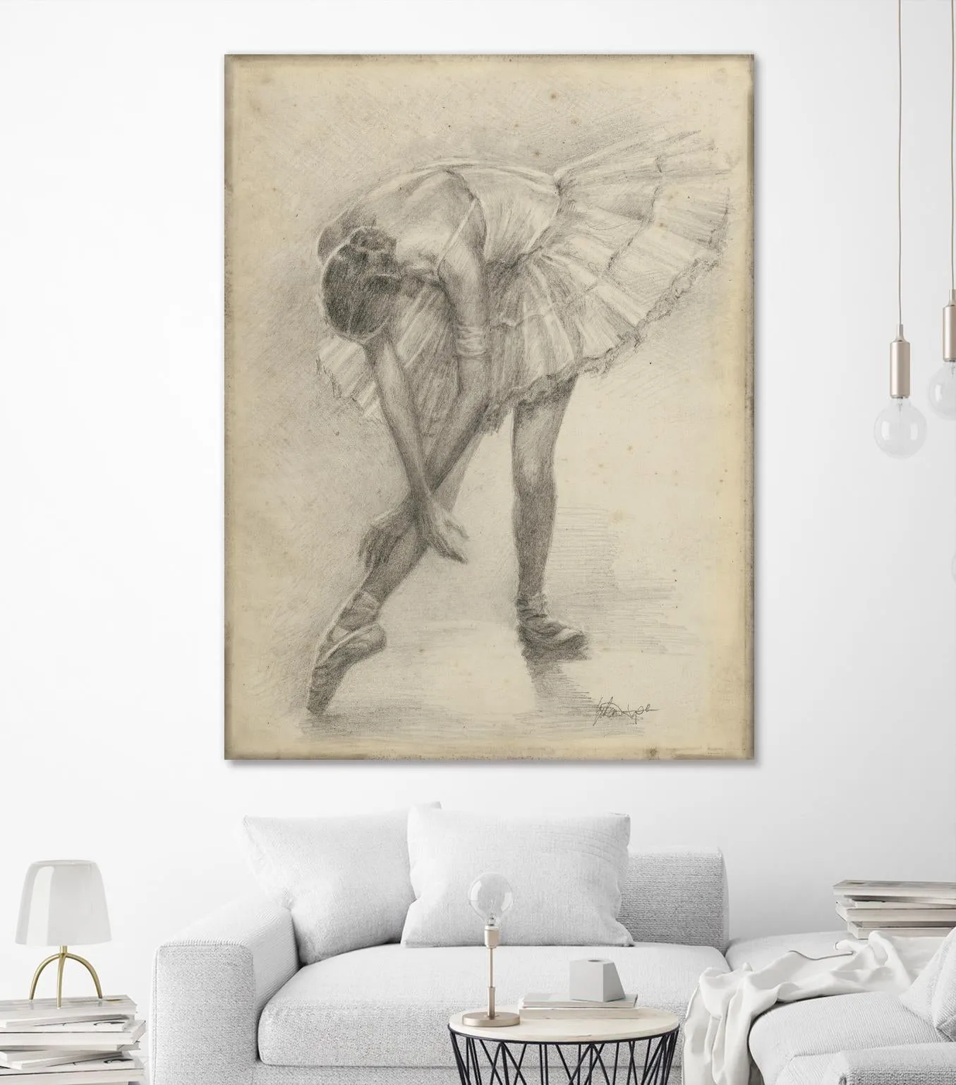 Antique Ballerina Study II