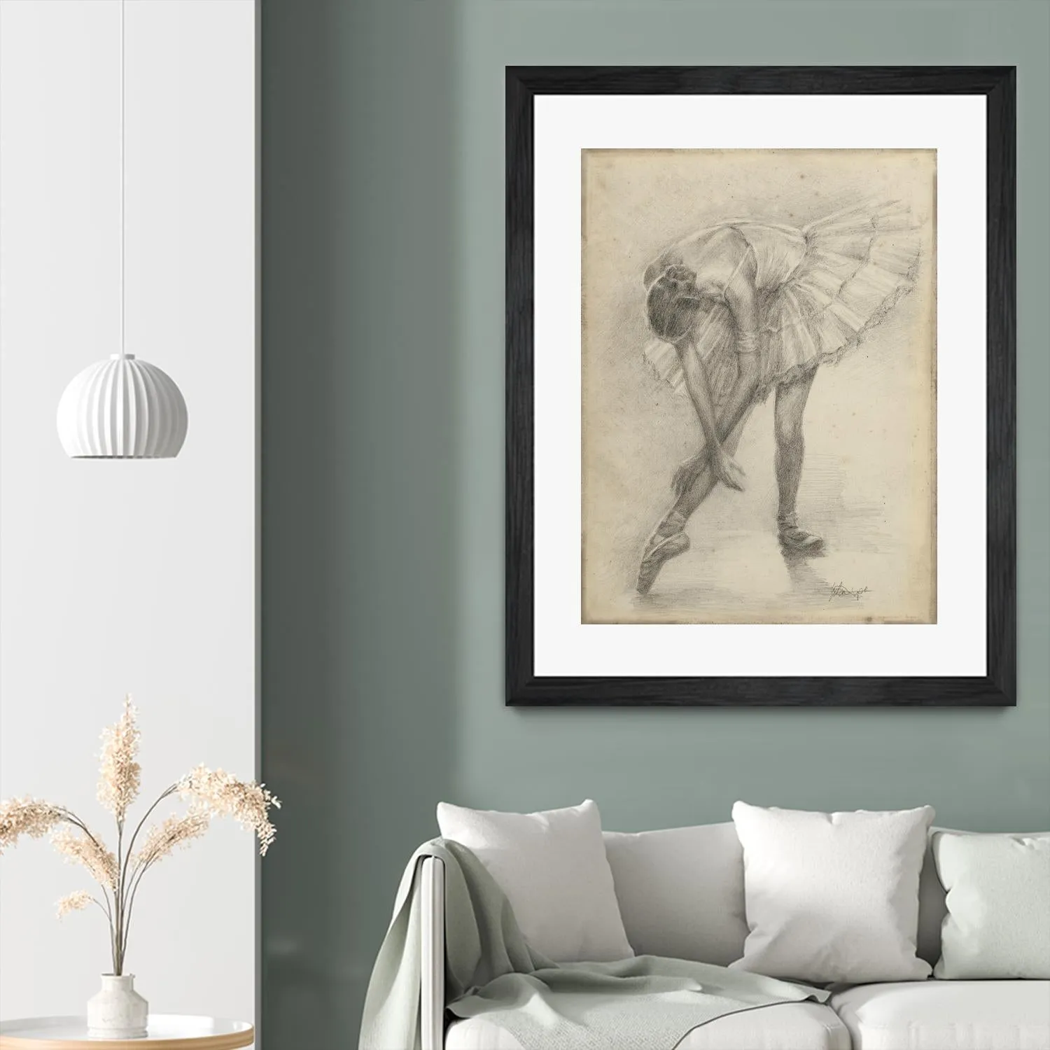Antique Ballerina Study II