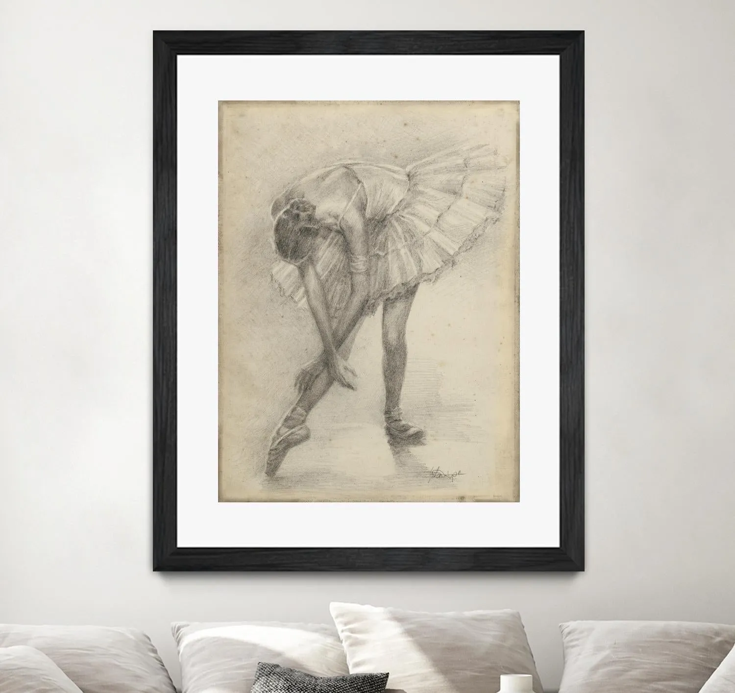 Antique Ballerina Study II