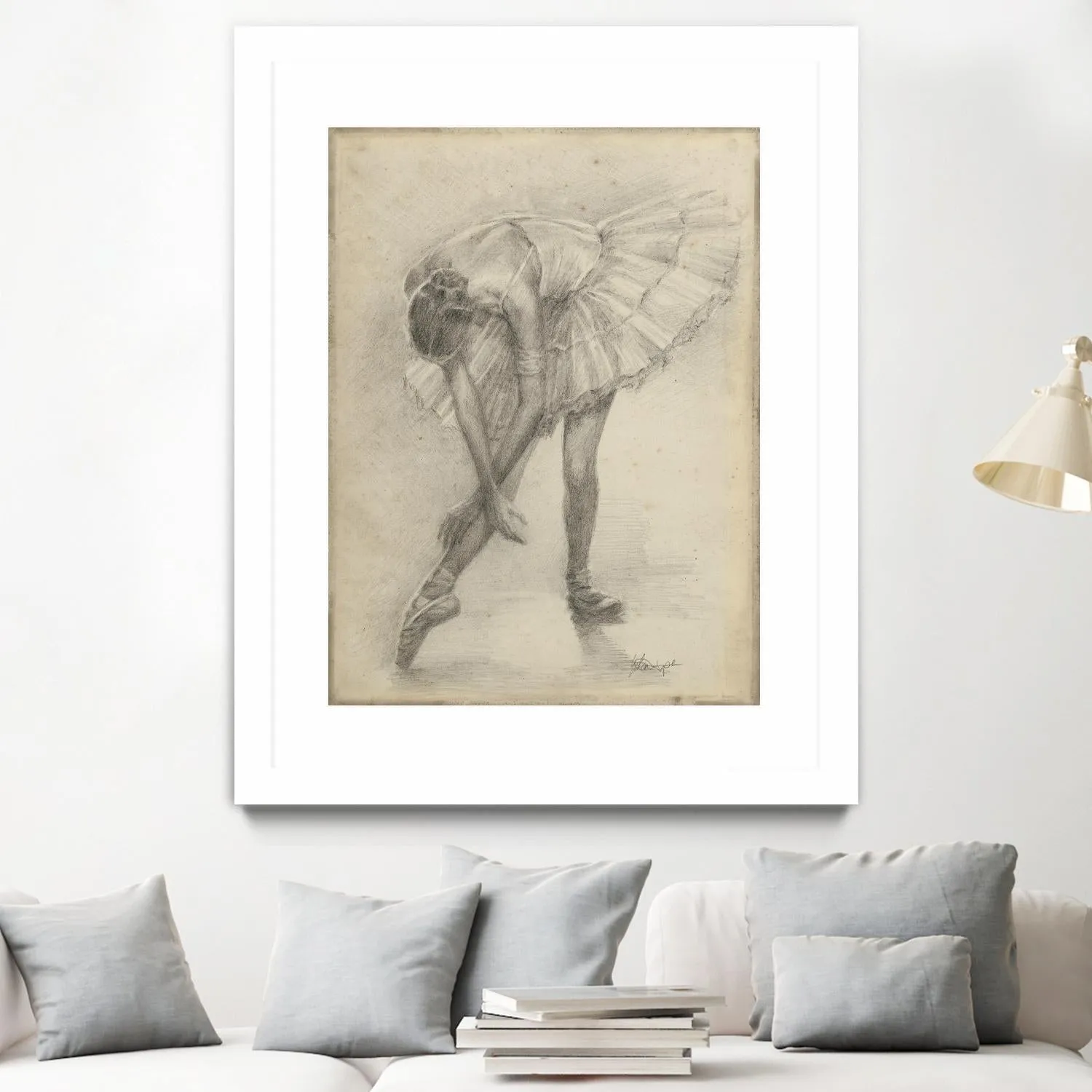 Antique Ballerina Study II
