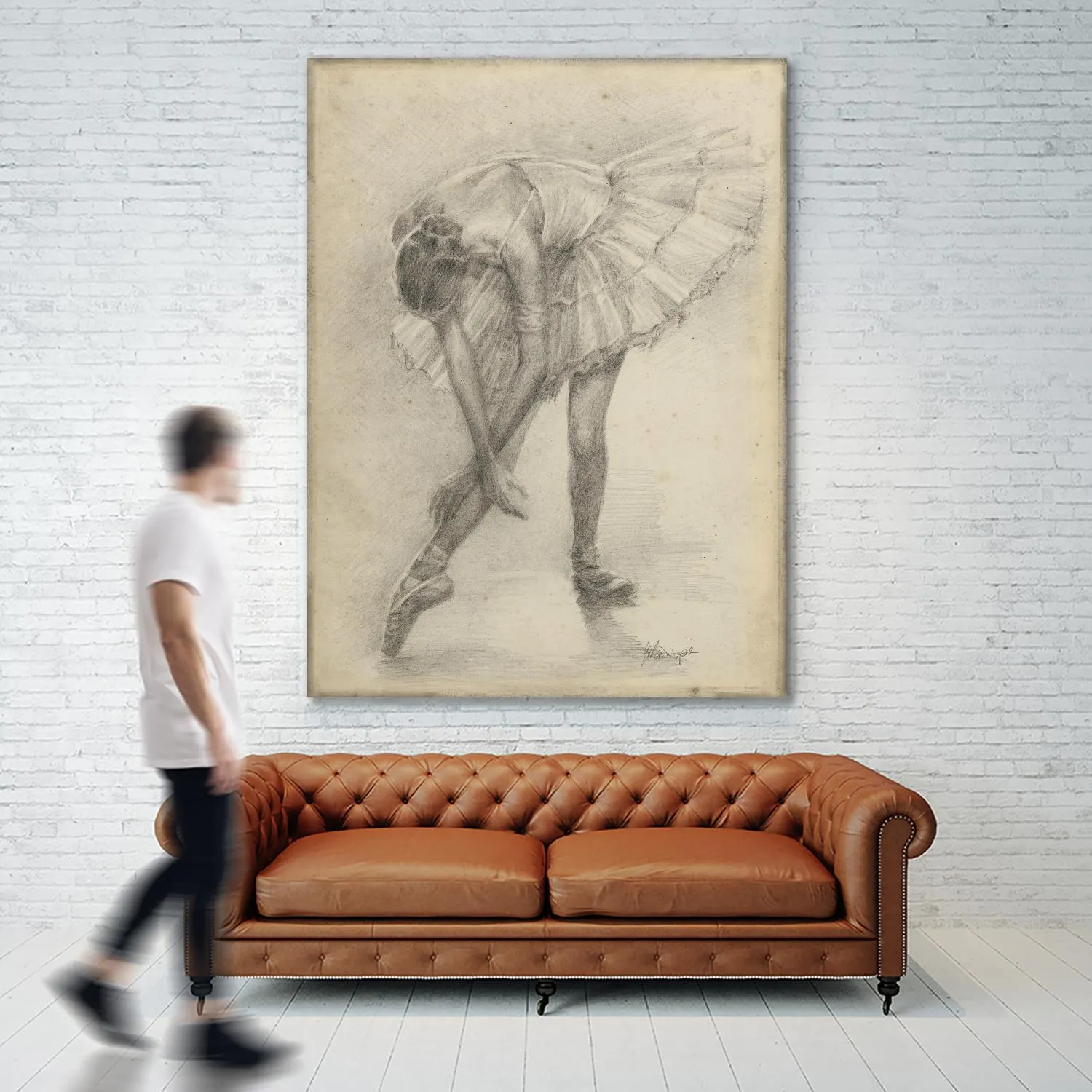 Antique Ballerina Study II