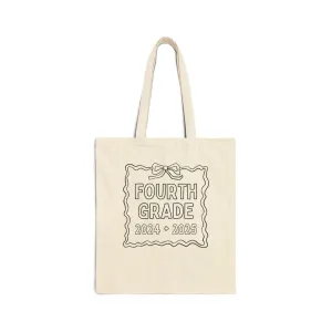 Autograph or Coloring Tote: Fourth Grade