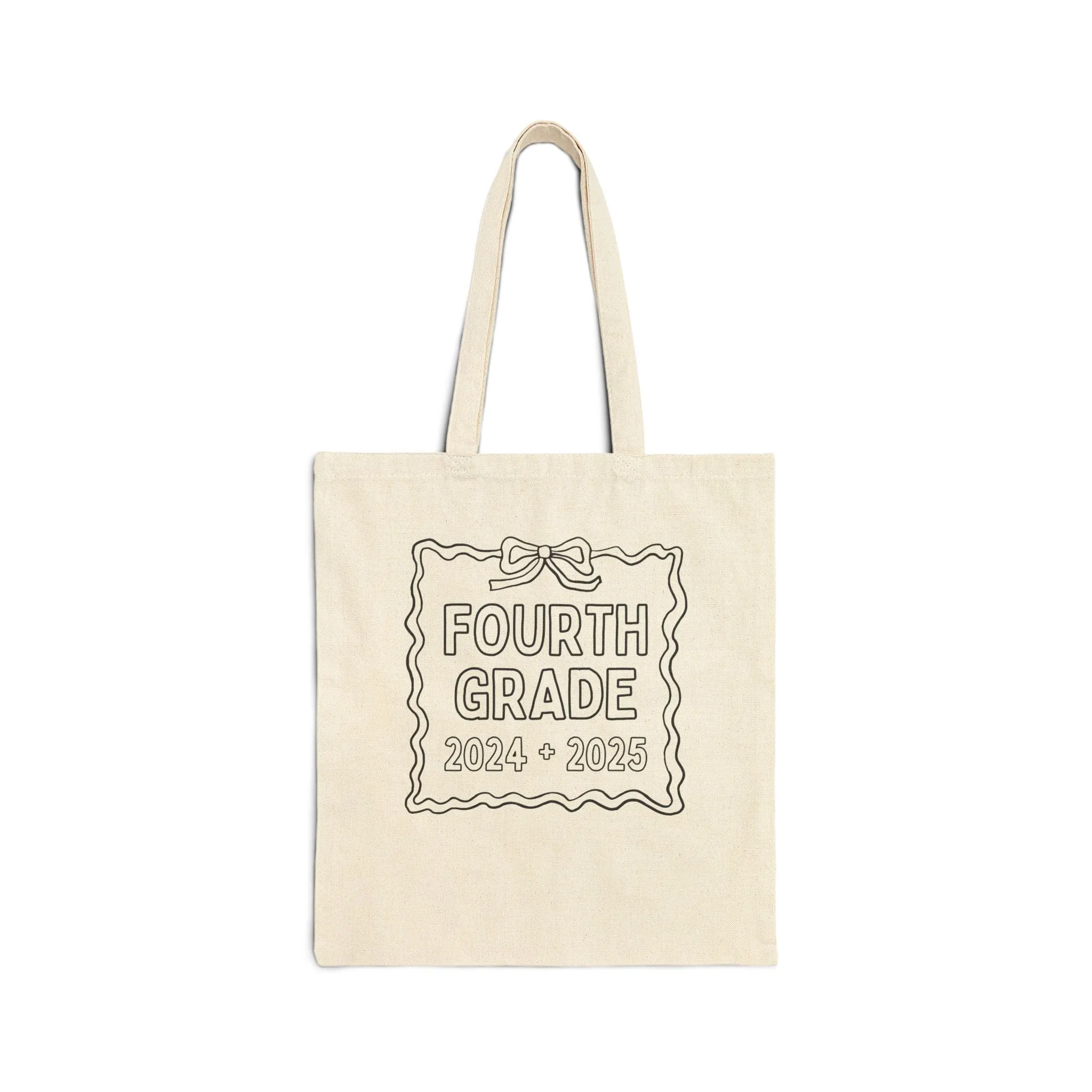 Autograph or Coloring Tote: Fourth Grade