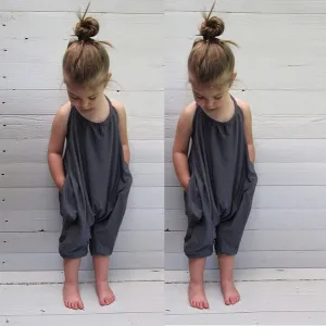 Baby Girl Summer Overalls