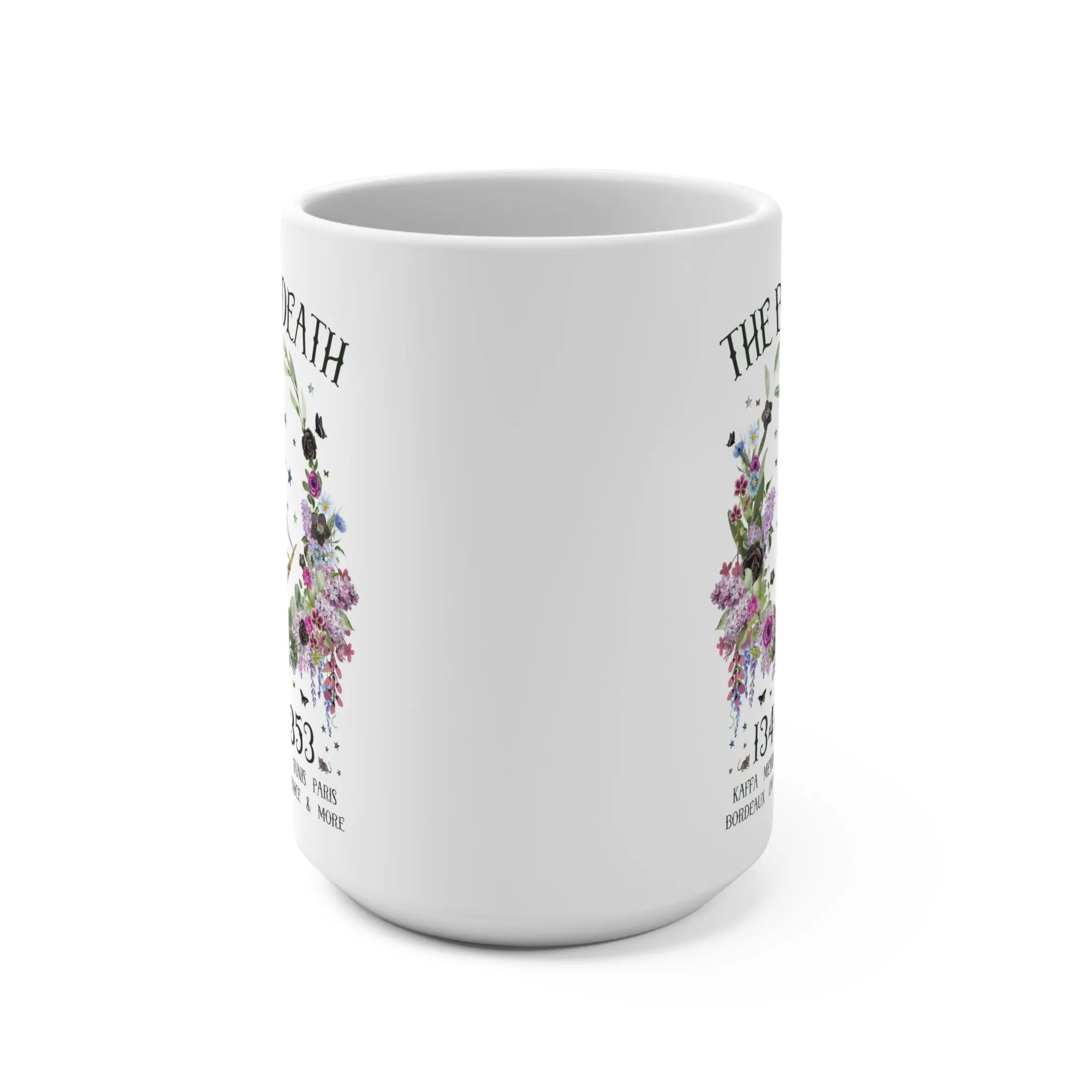 Black Death History Coffee Mug
