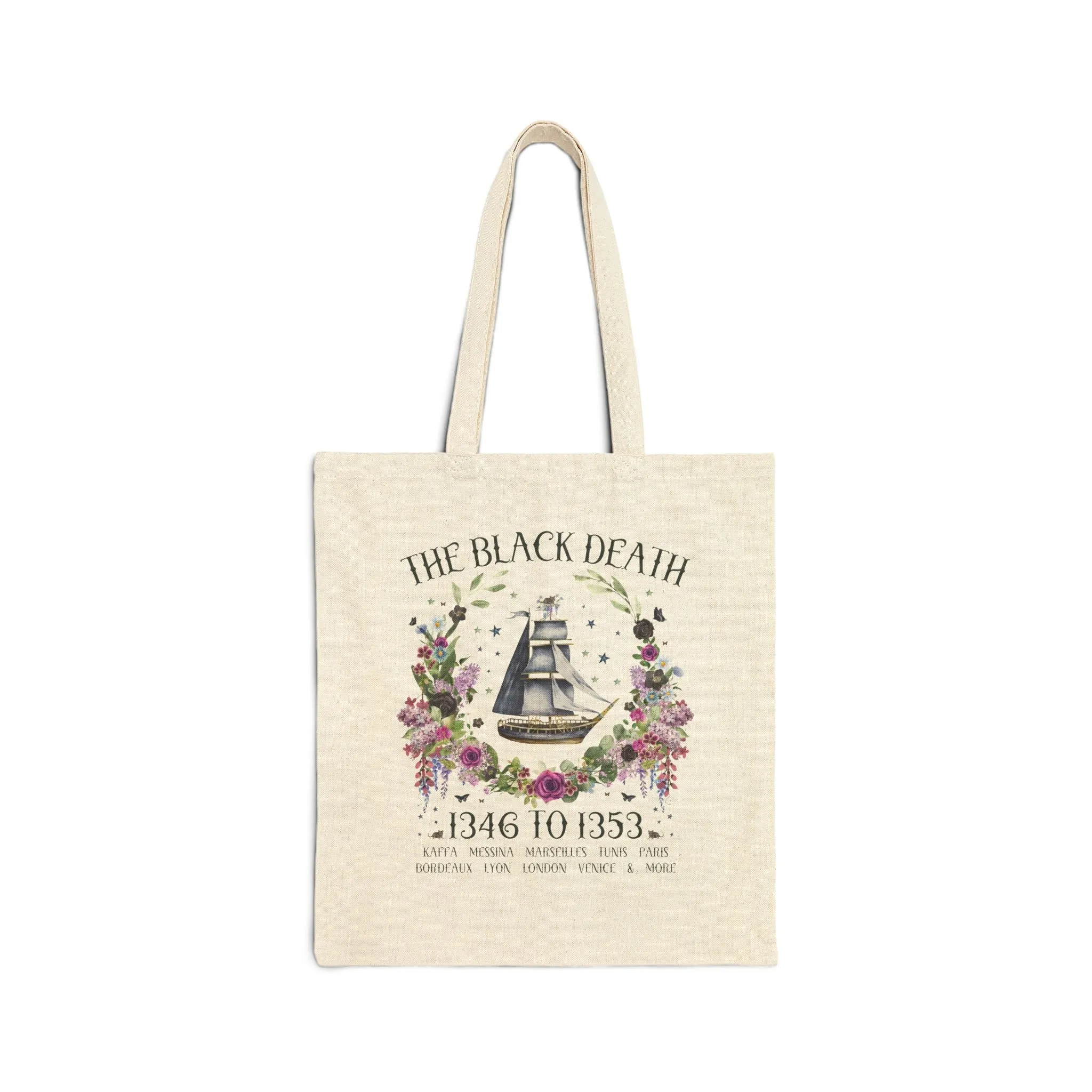 Black Death History Tote