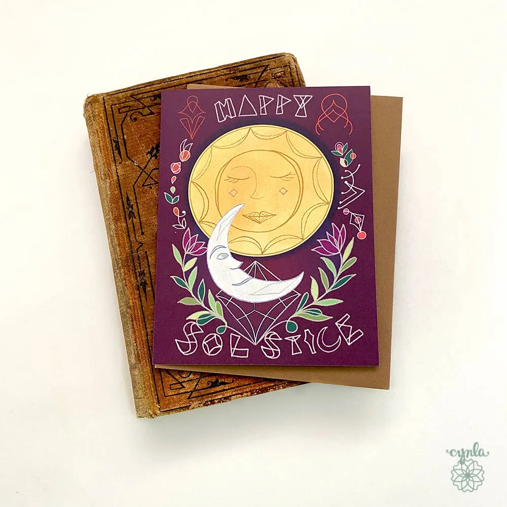 Box of Happy Solstice Cards (8 cards)