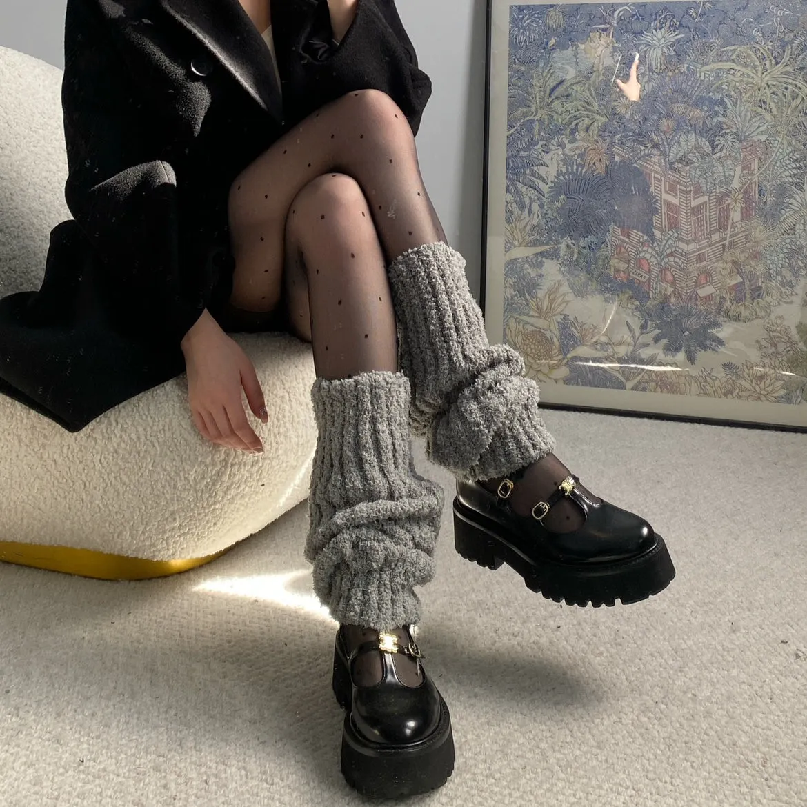 Brisa Knitted Leg Warmers