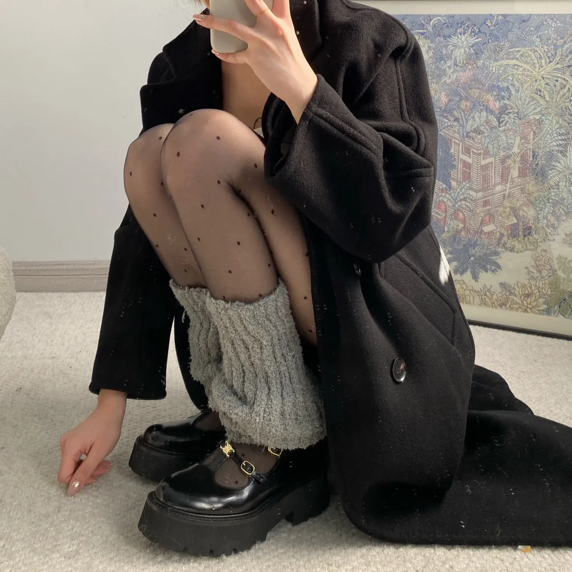 Brisa Knitted Leg Warmers
