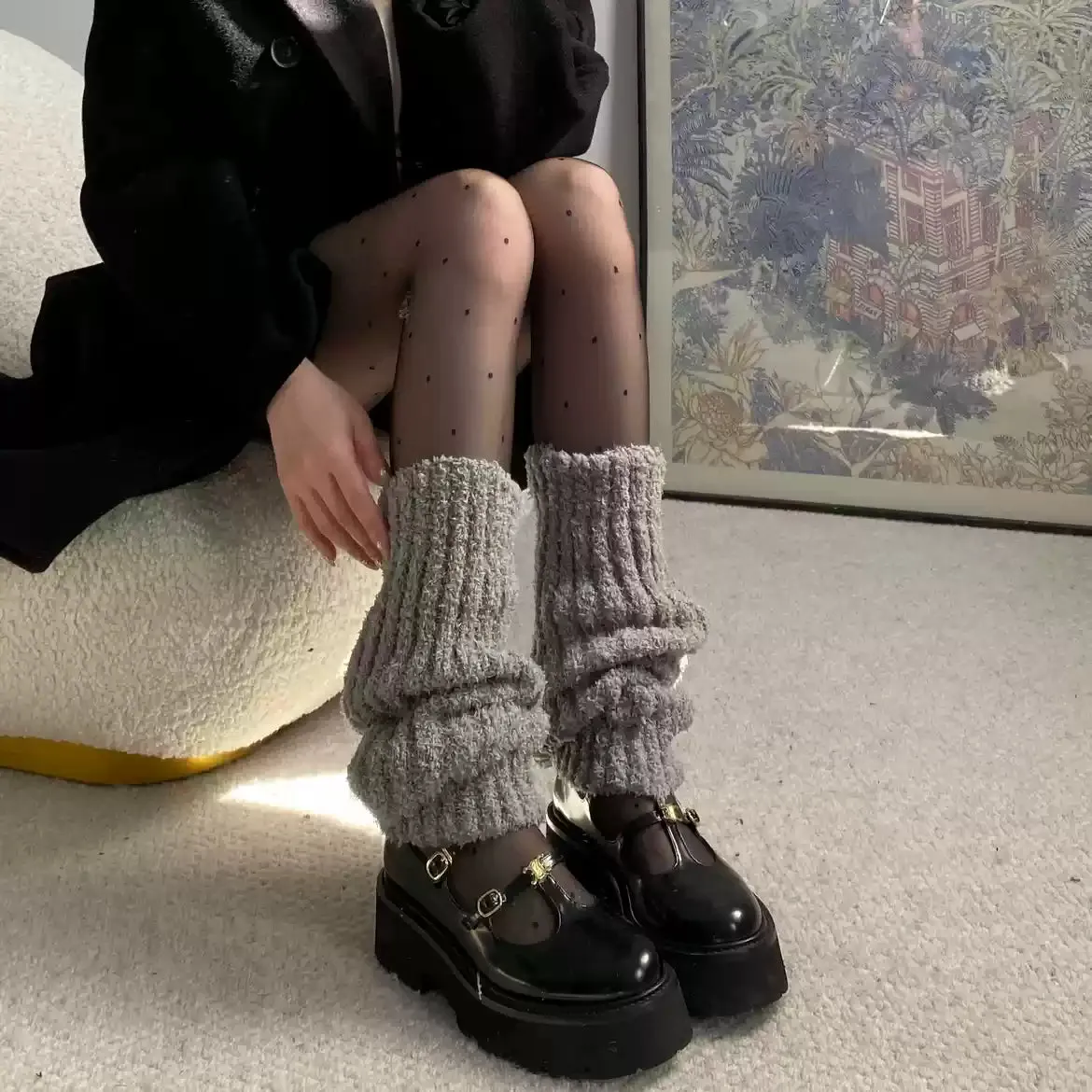 Brisa Knitted Leg Warmers