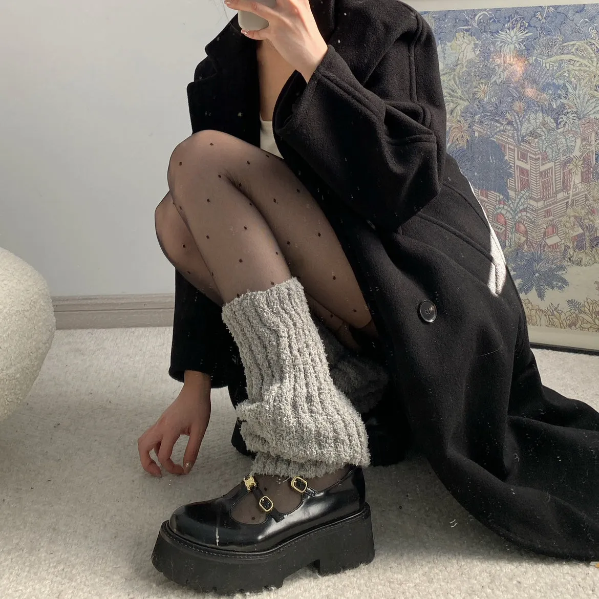 Brisa Knitted Leg Warmers