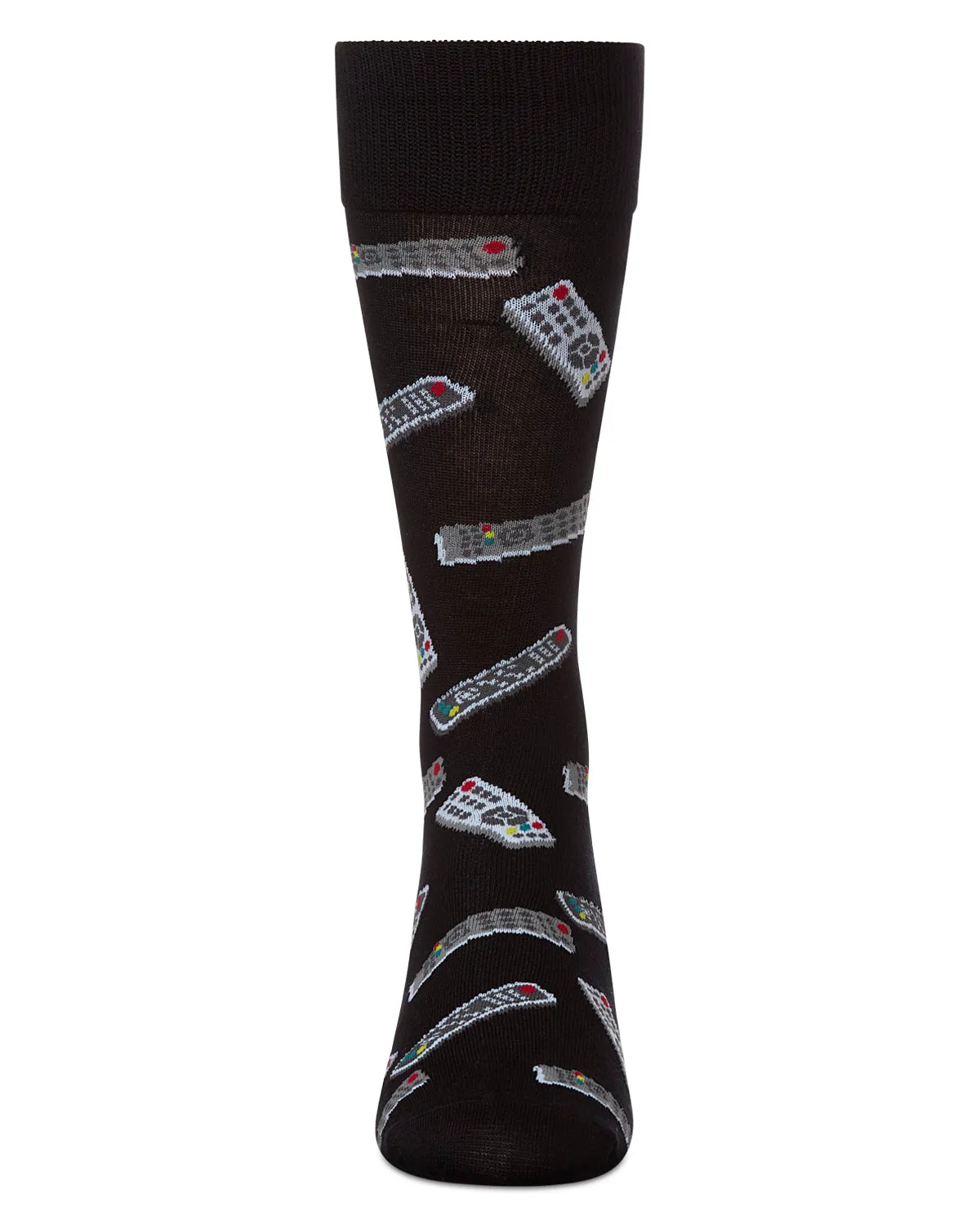 Control Center Remote Men's Bamboo Blend Crew Socks