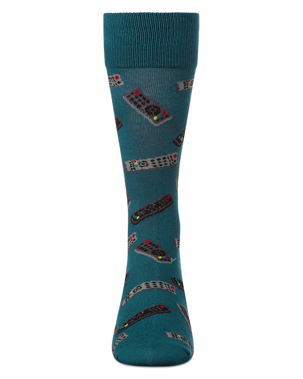 Control Center Remote Men's Bamboo Blend Crew Socks