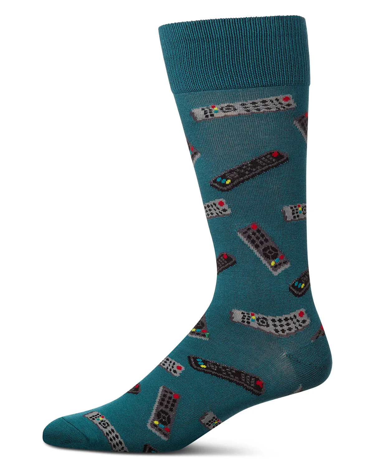 Control Center Remote Men's Bamboo Blend Crew Socks