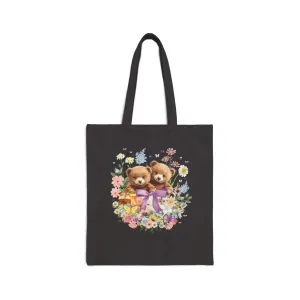 Cottagecore Bear Tote Bag